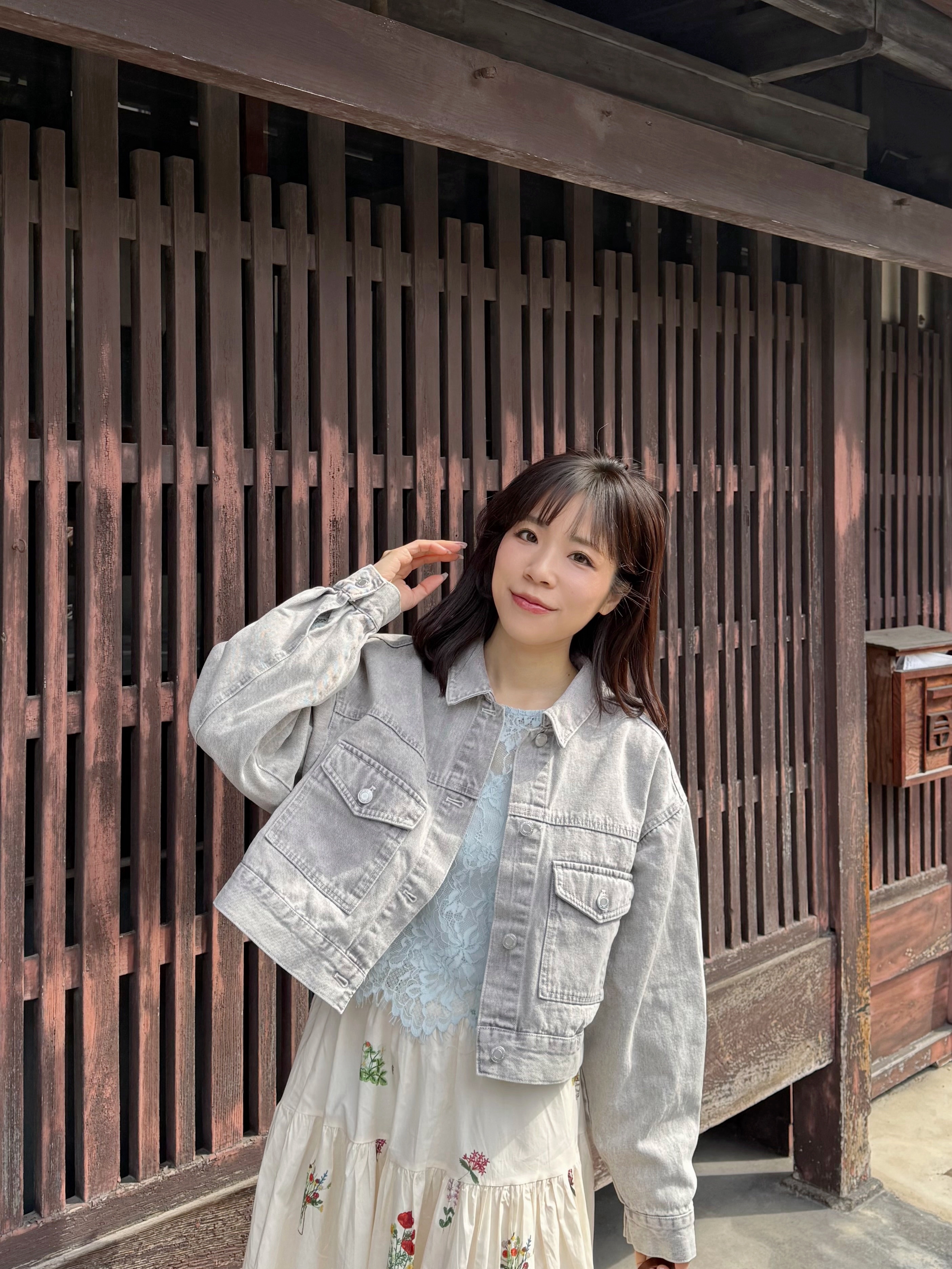 2色•淡色系小寬鬆牛仔外套