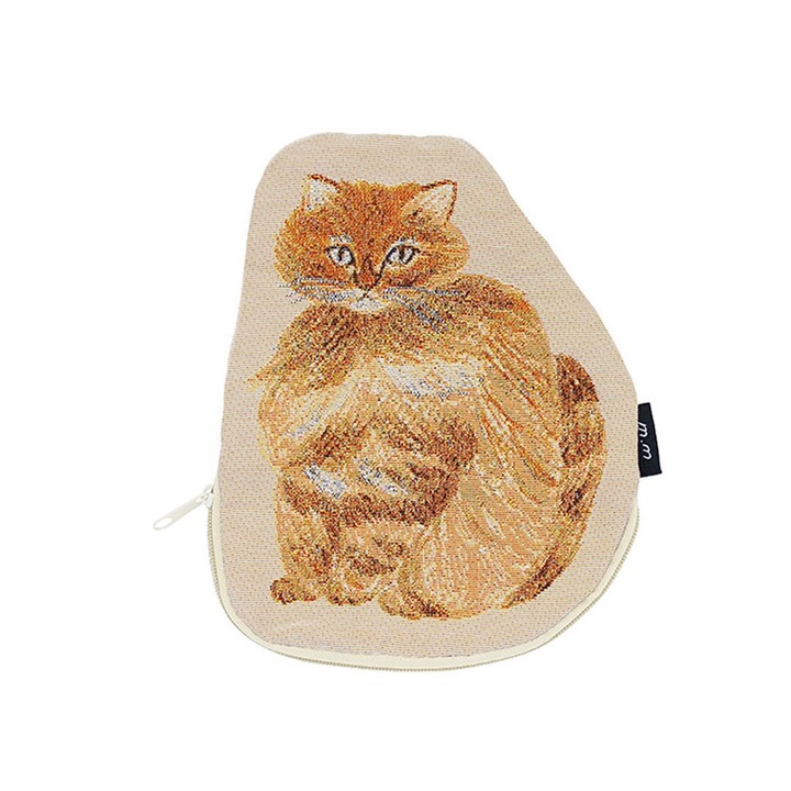 松尾Miyuki貓型拉鍊袋