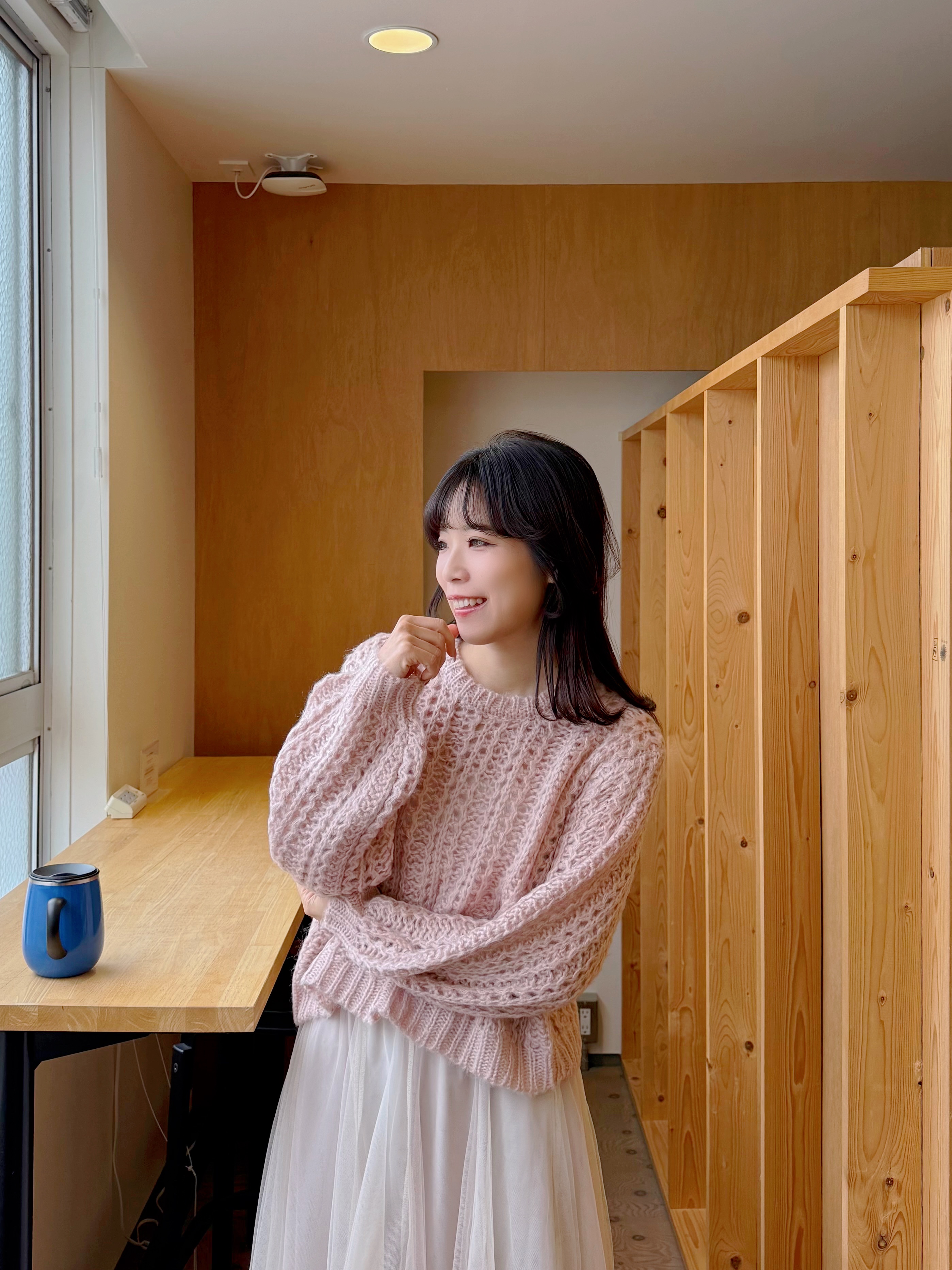 3色•通花鏤空冷衫