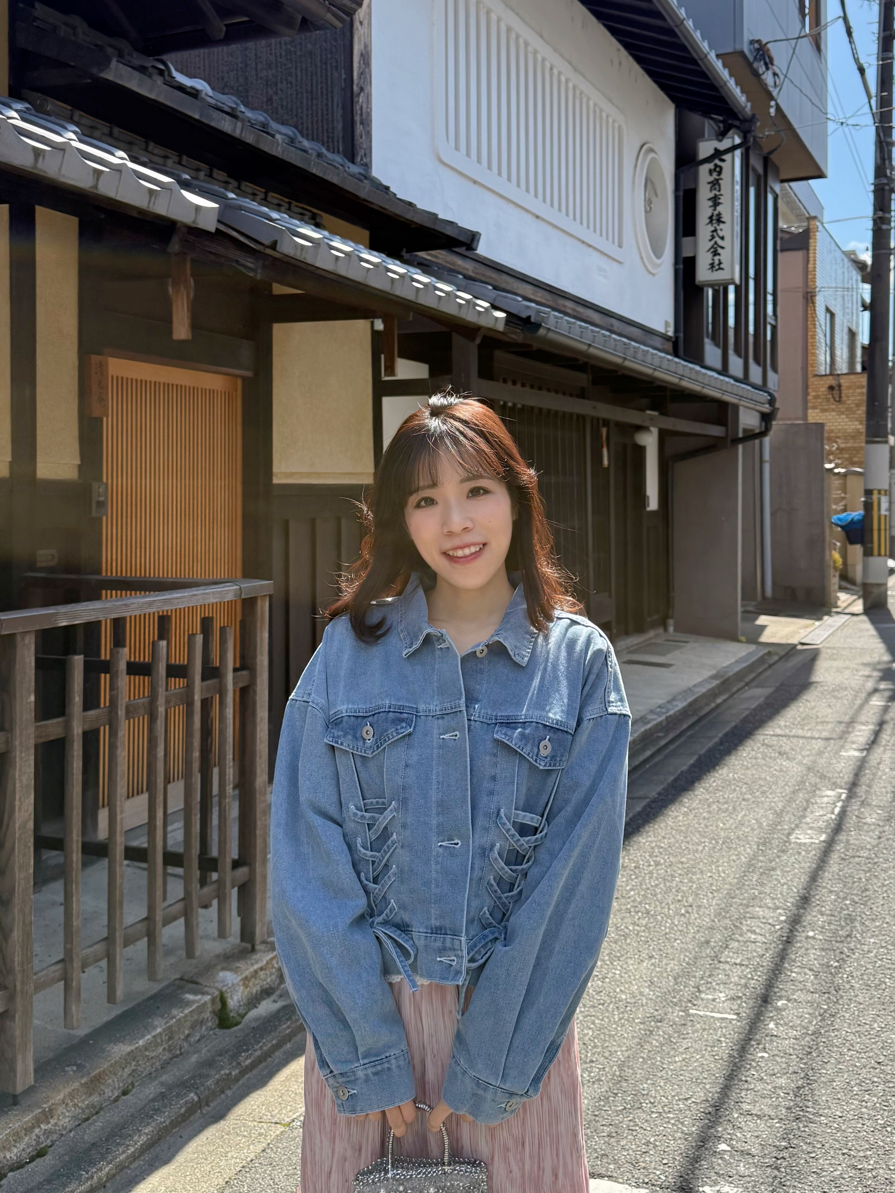 3色•蝴蝶結牛仔外套