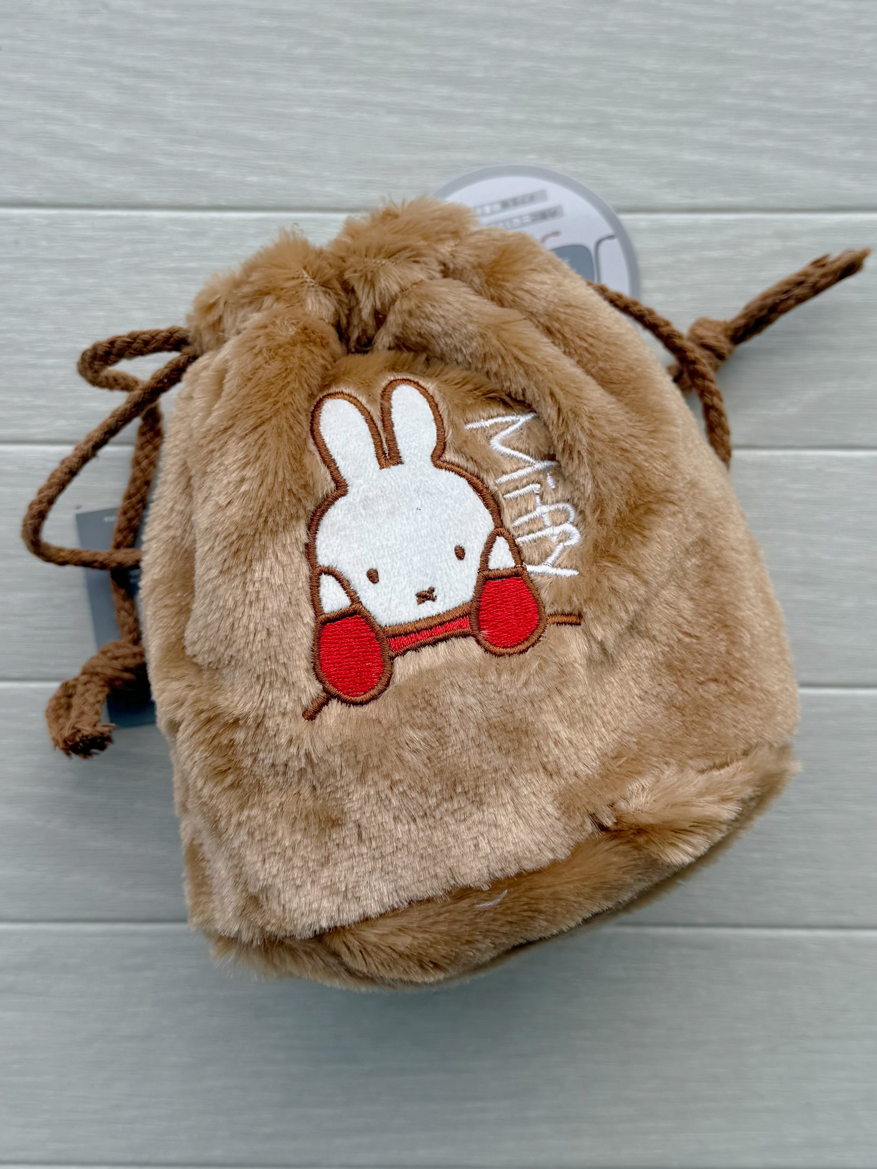 Miffy毛毛索繩袋