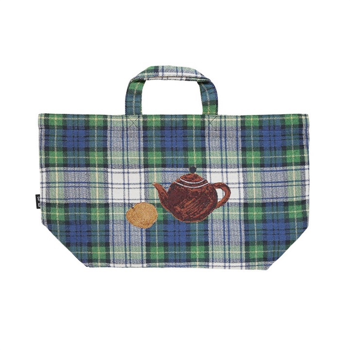 松美Miyuki貓貓刺繡餃子袋