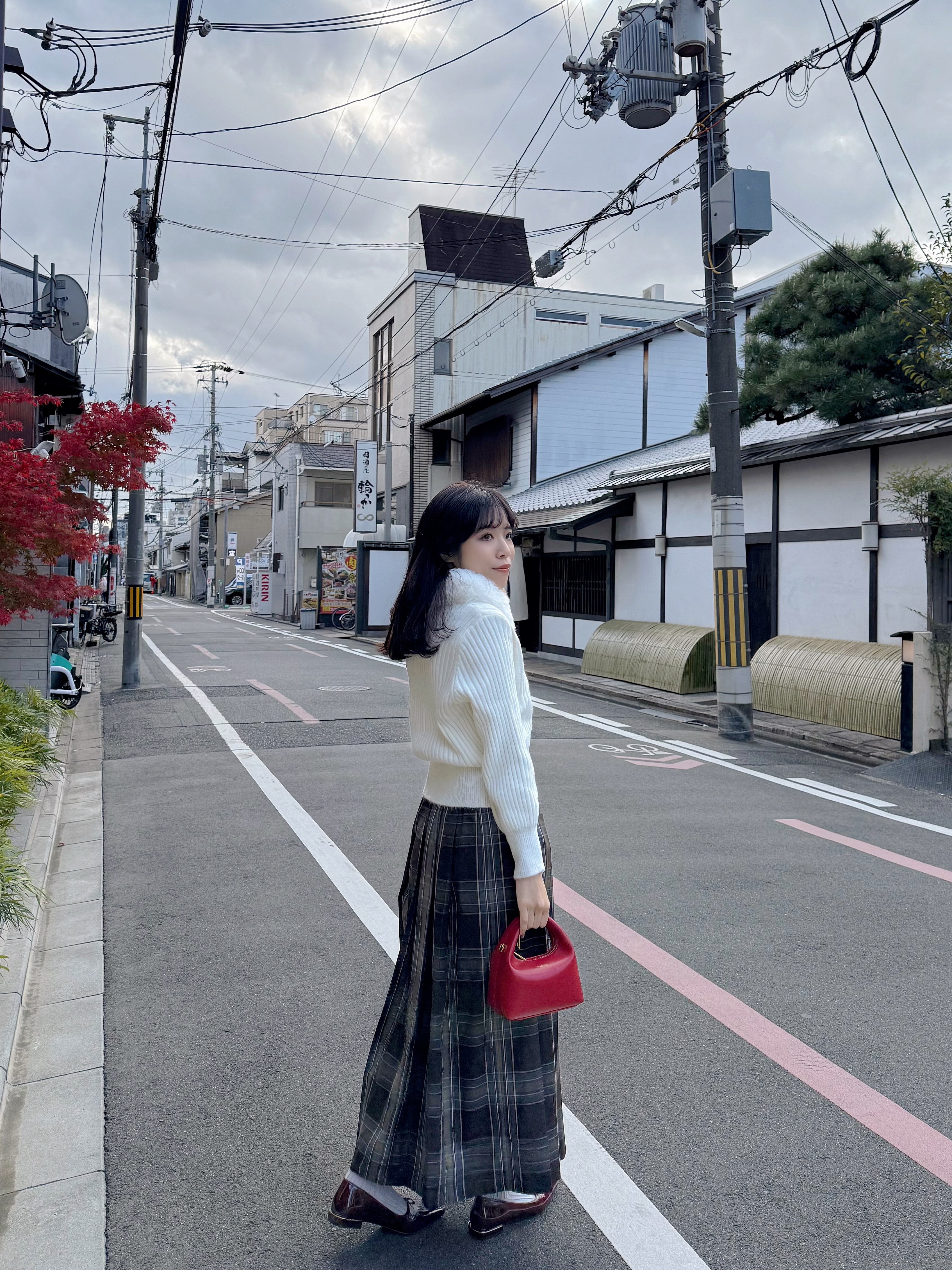 毛毛領拉鍊針織外套