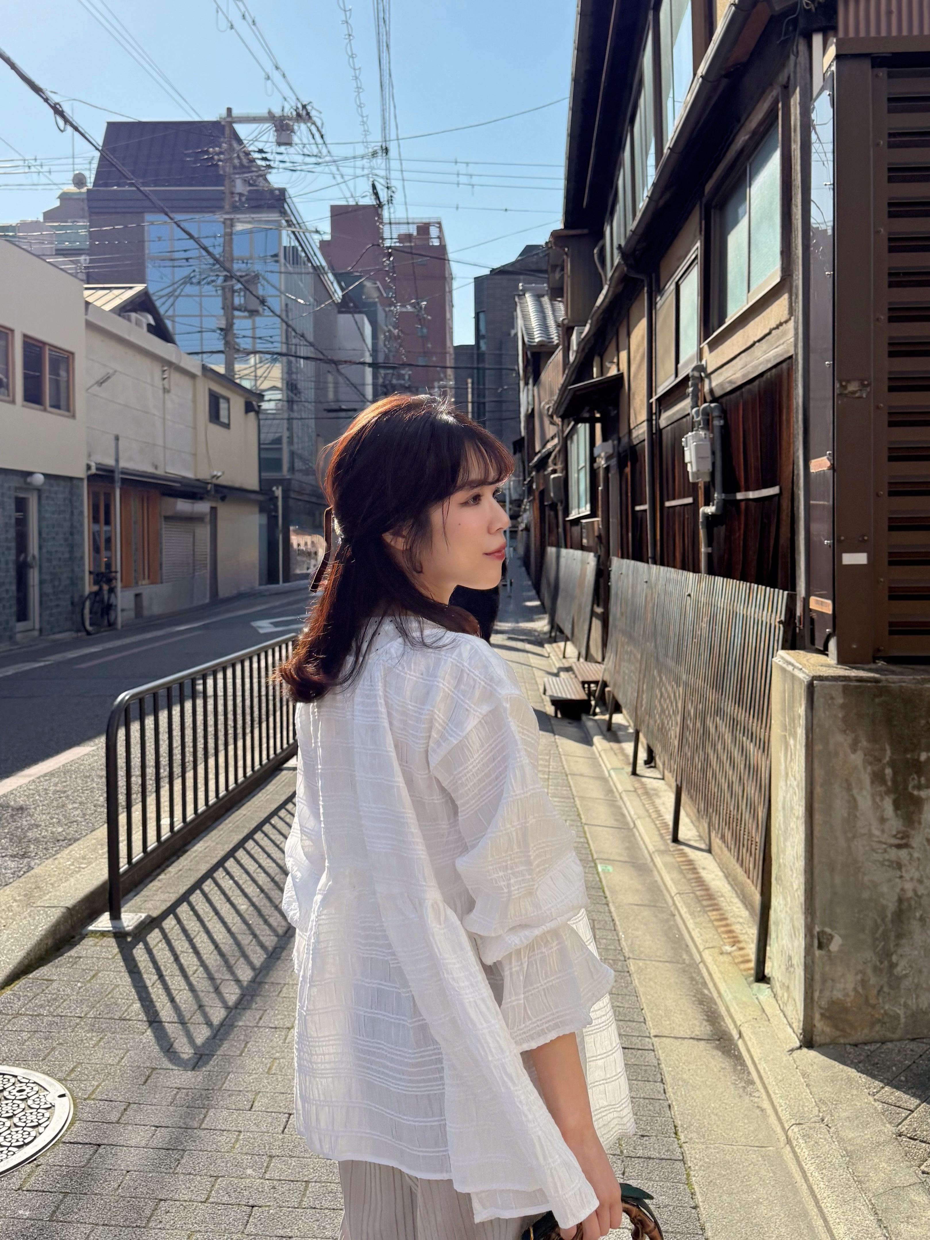 4色•2 Way前後束袖外套上衣