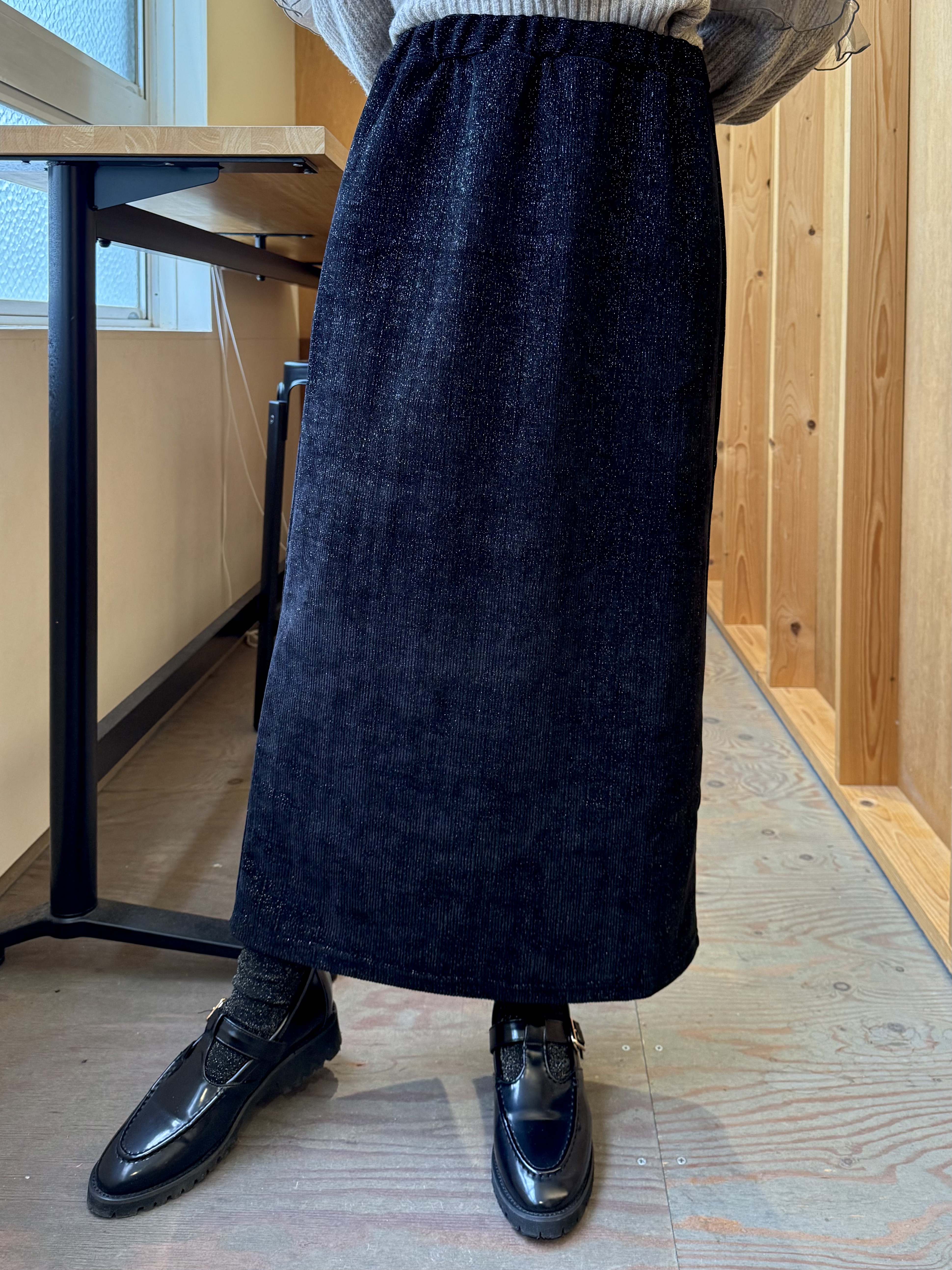 4色•閃閃直身半身裙