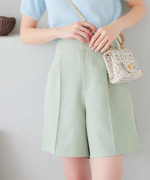 糖果色A字形短褲