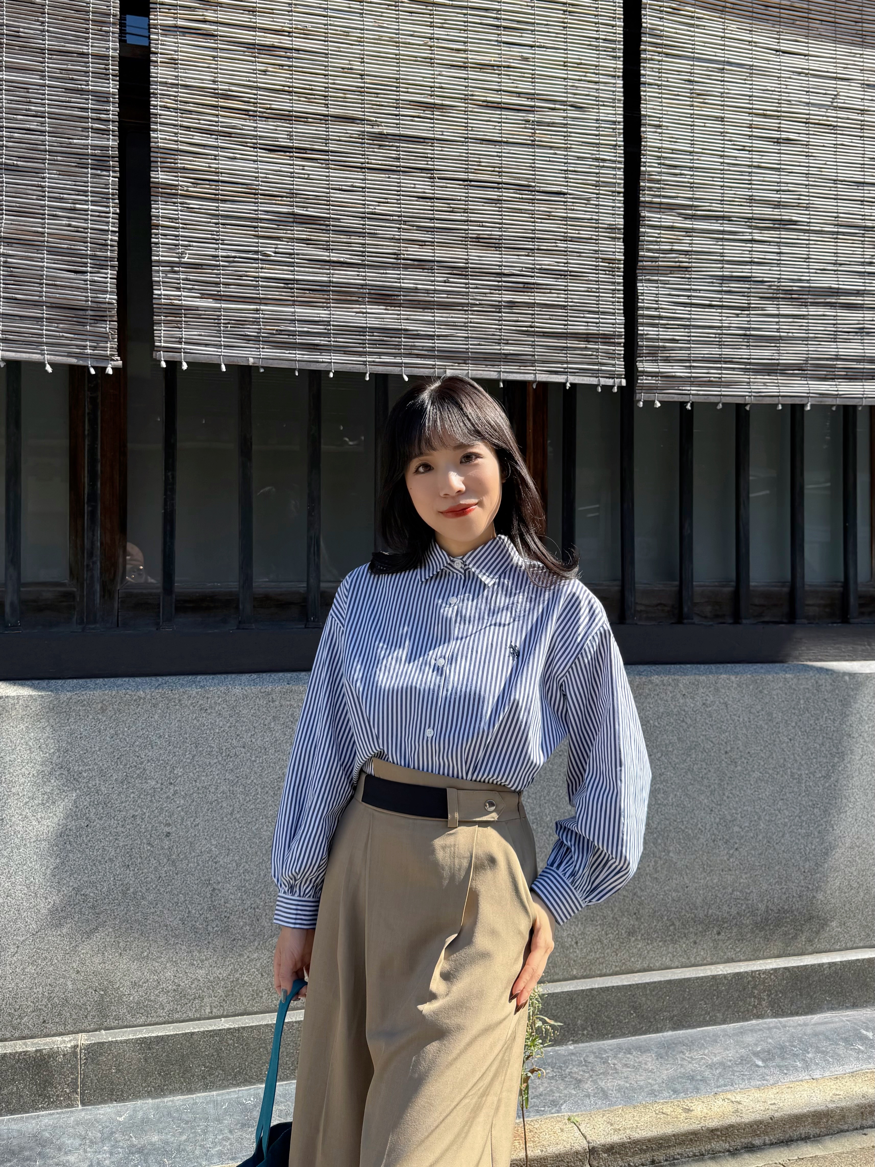 Polo刺繡logo長款恤衫