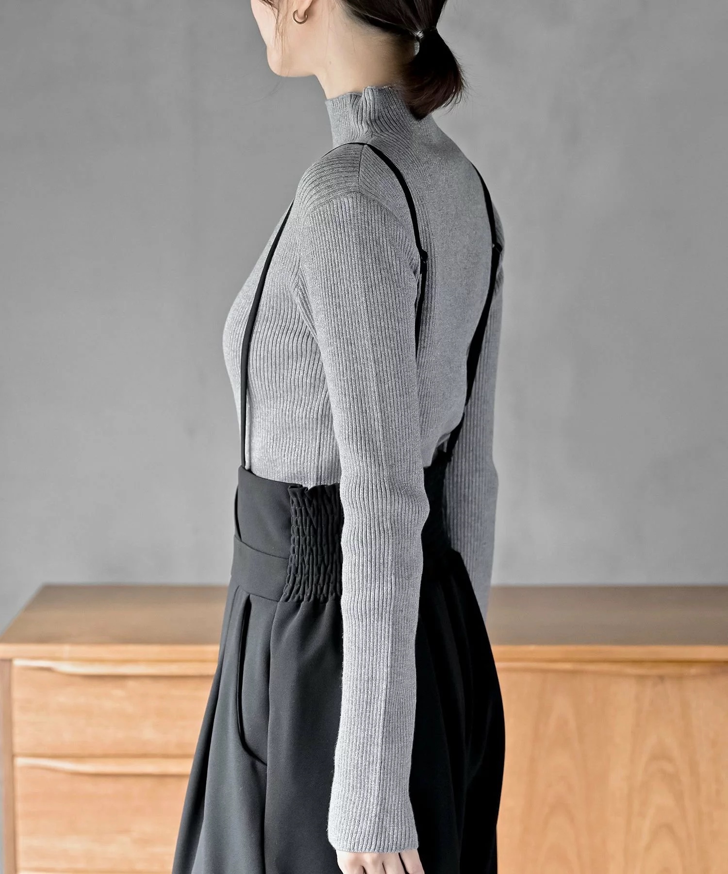 閃閃企領針織上衣