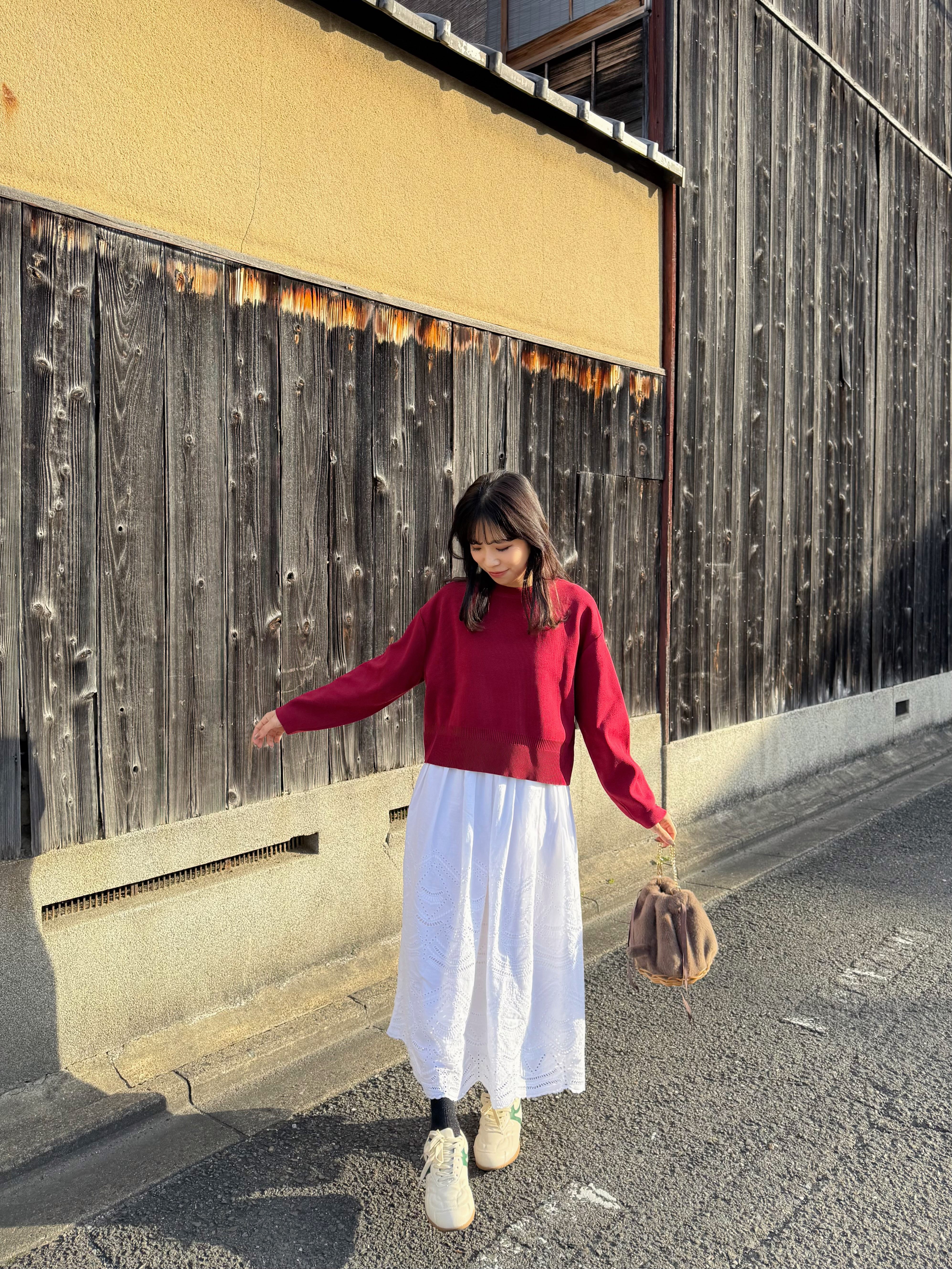 7色•金扣手袖防起毛粒針織上衣