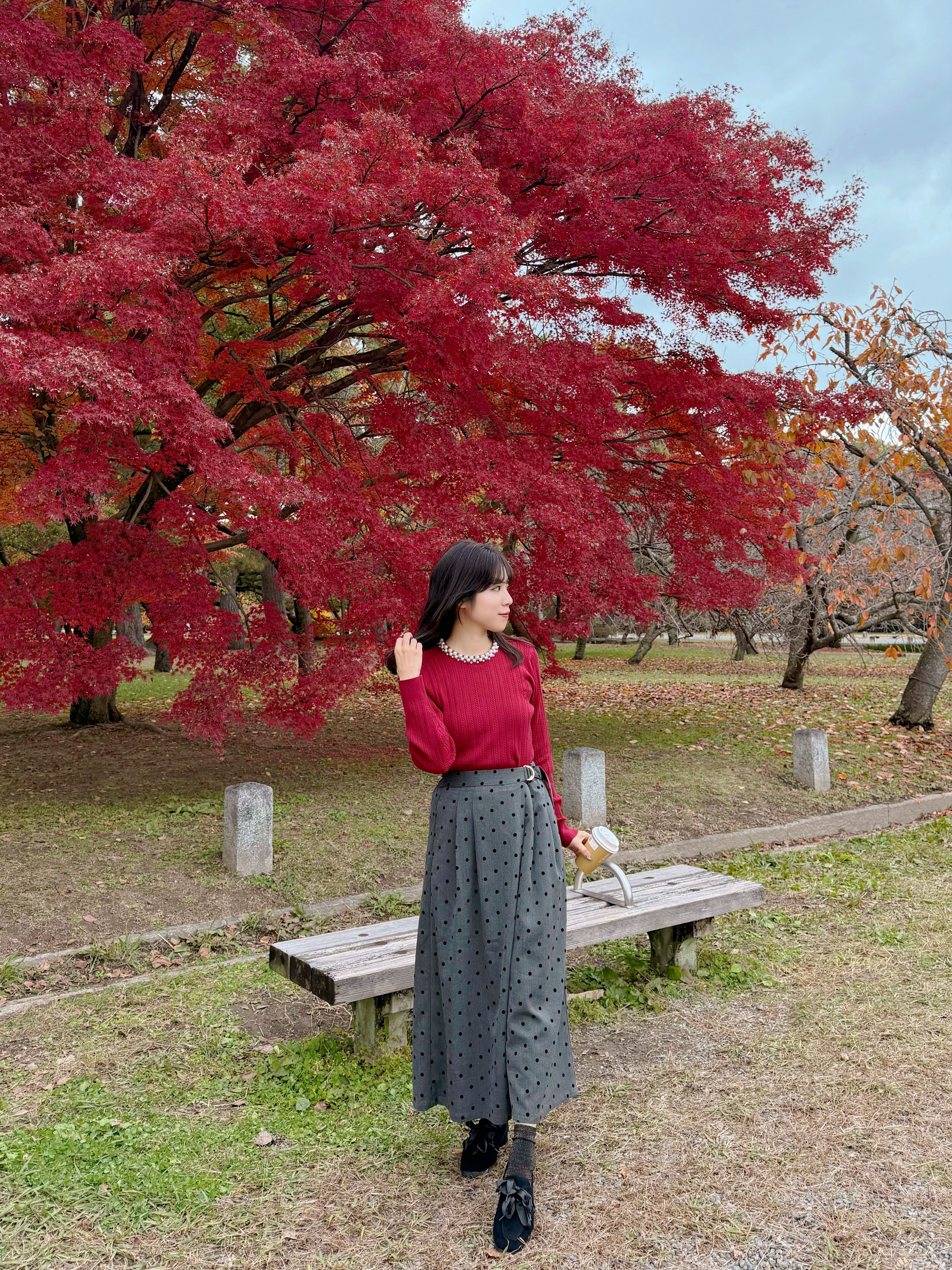 2色•修腰闊腳秋冬闊褲