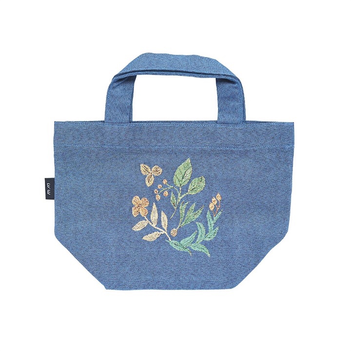 松尾Miyuki貓貓刺繡餃子袋