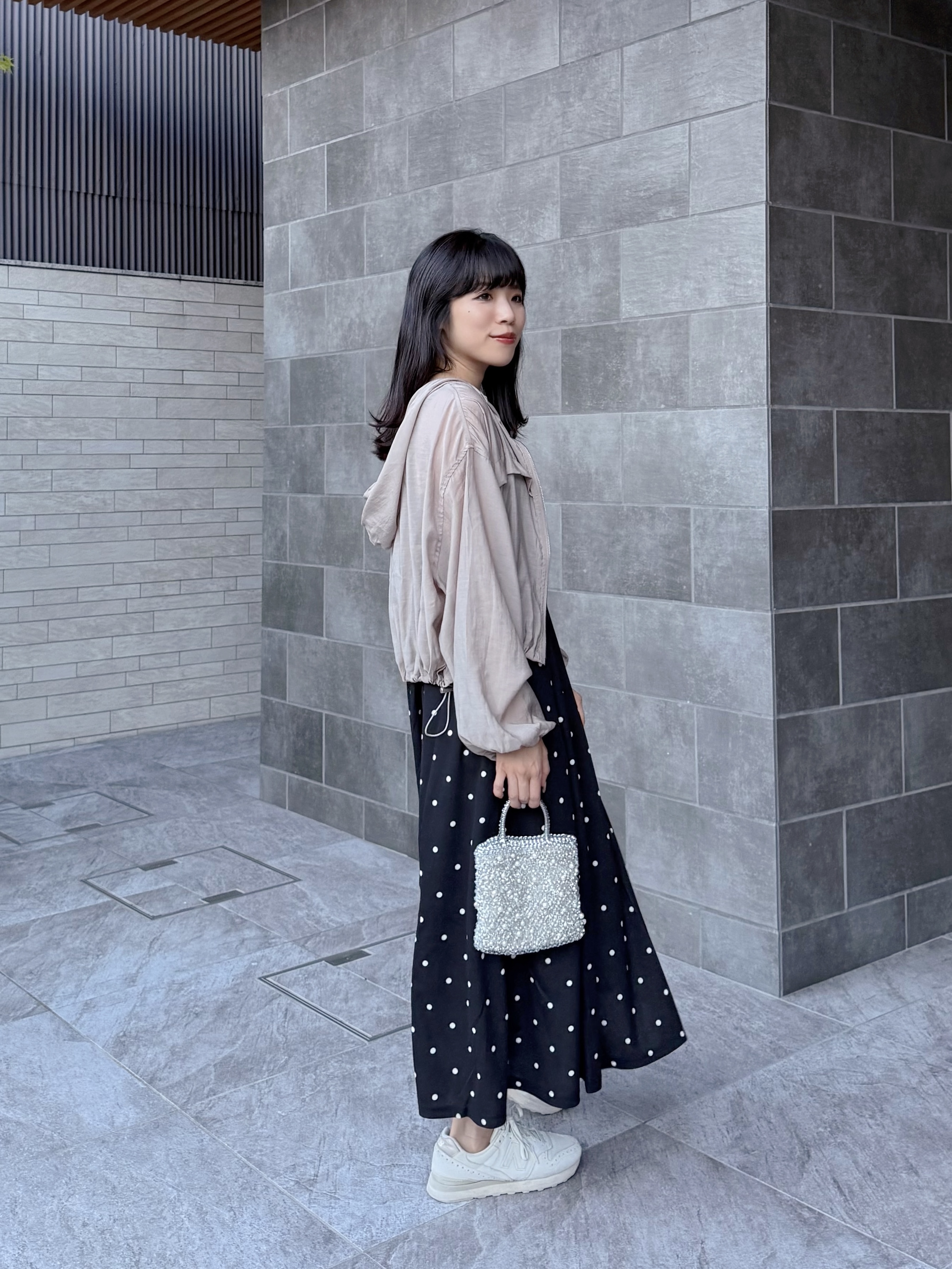 吊帶雪紡連身裙