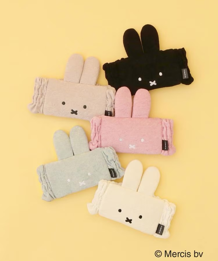 5色•Miffy毛巾布髮帶