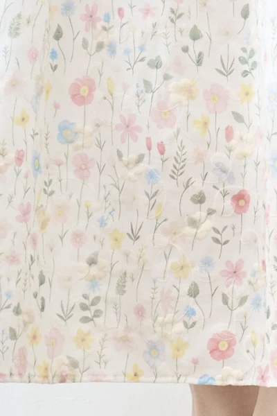 SpecialPrice•水彩花蕾絲刺繡半身裙