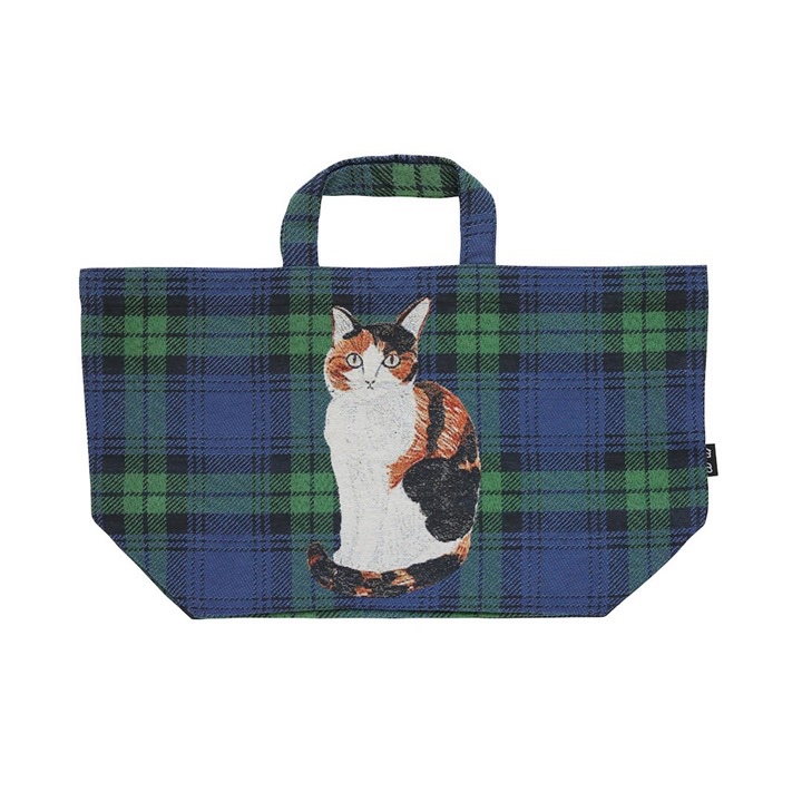 松美Miyuki貓貓刺繡餃子袋