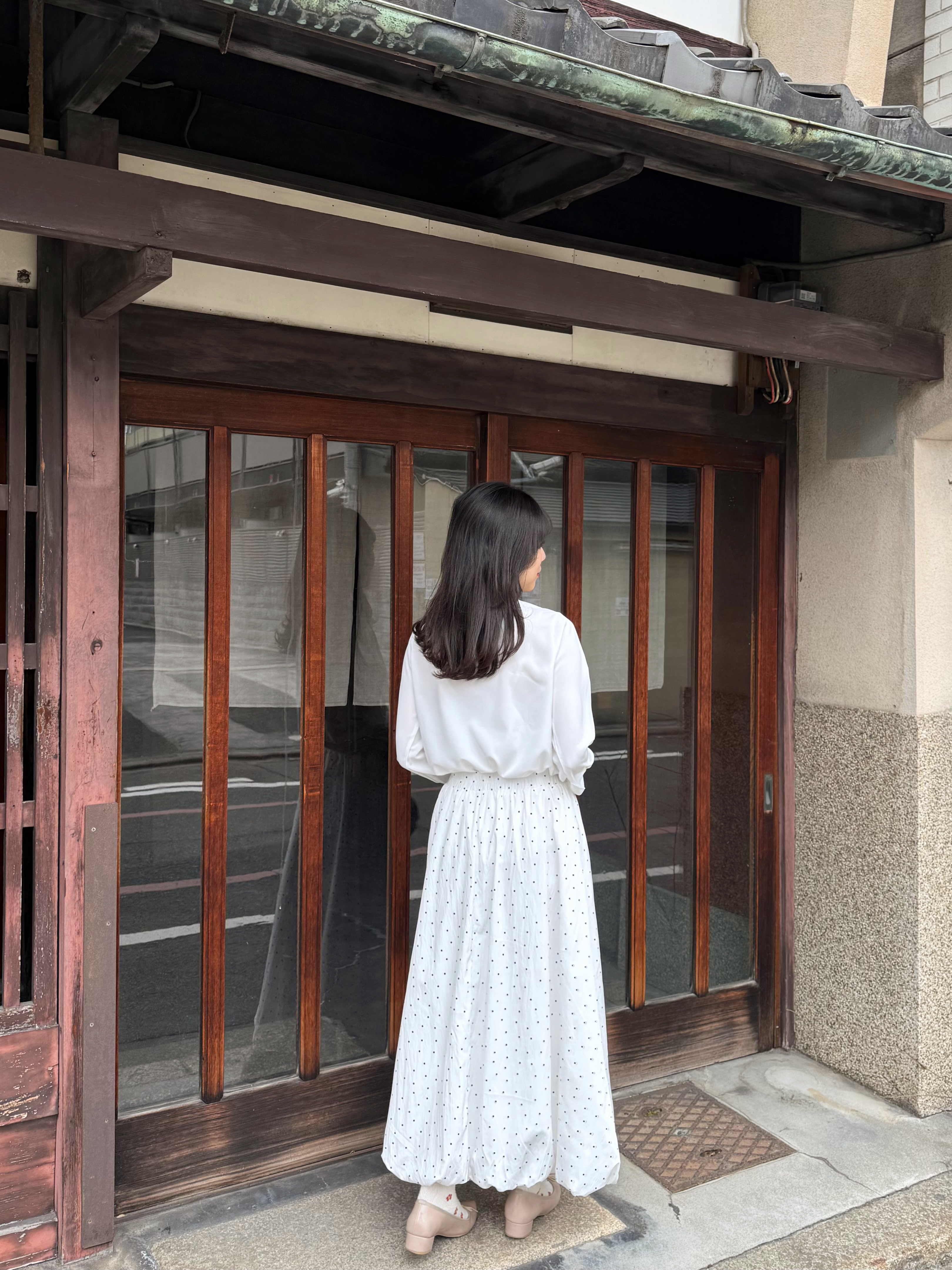 SpecialPrice•3色•蕾絲蝴蝶結領雪紡上衣