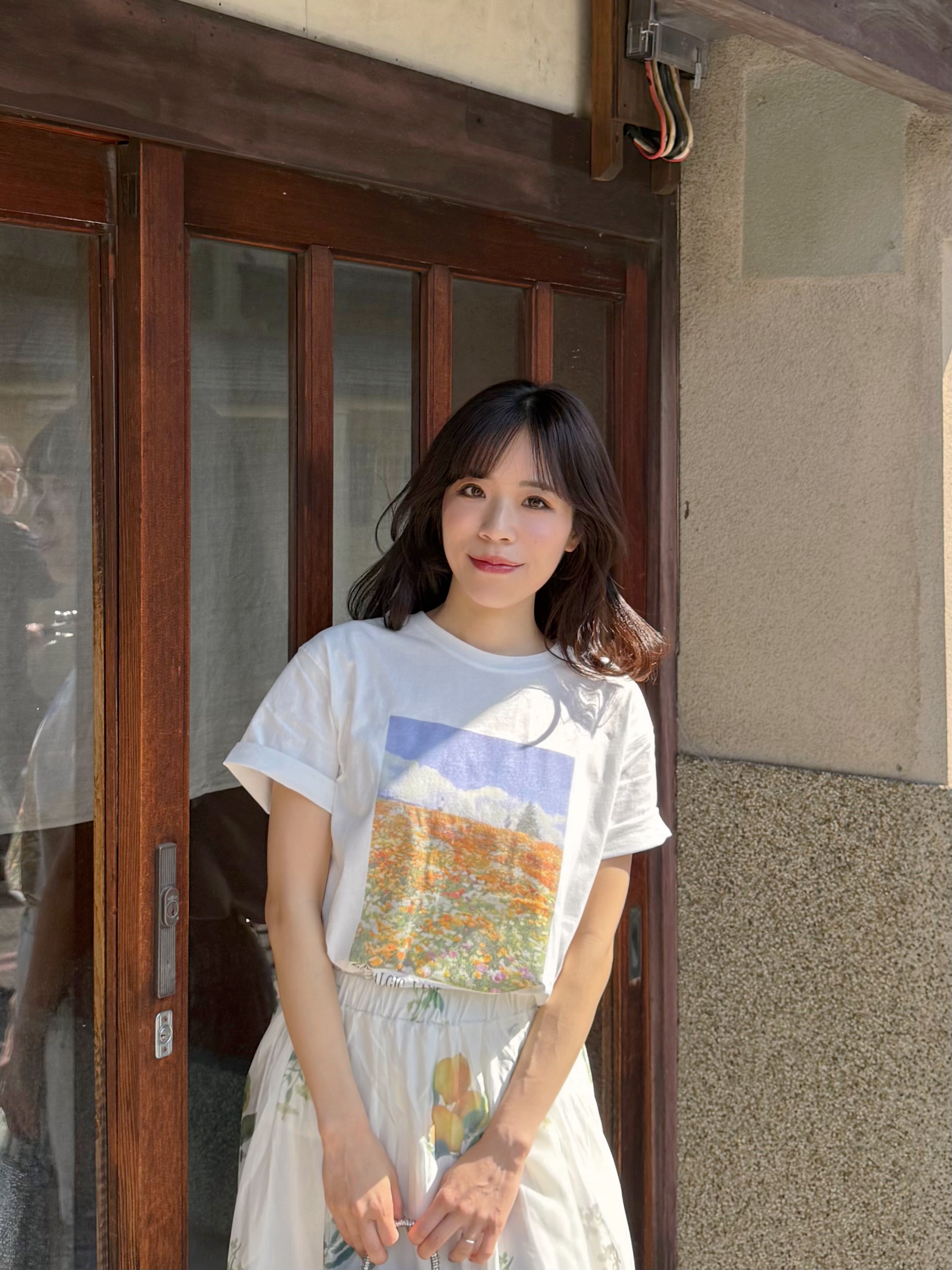 風景油畫短袖Tee