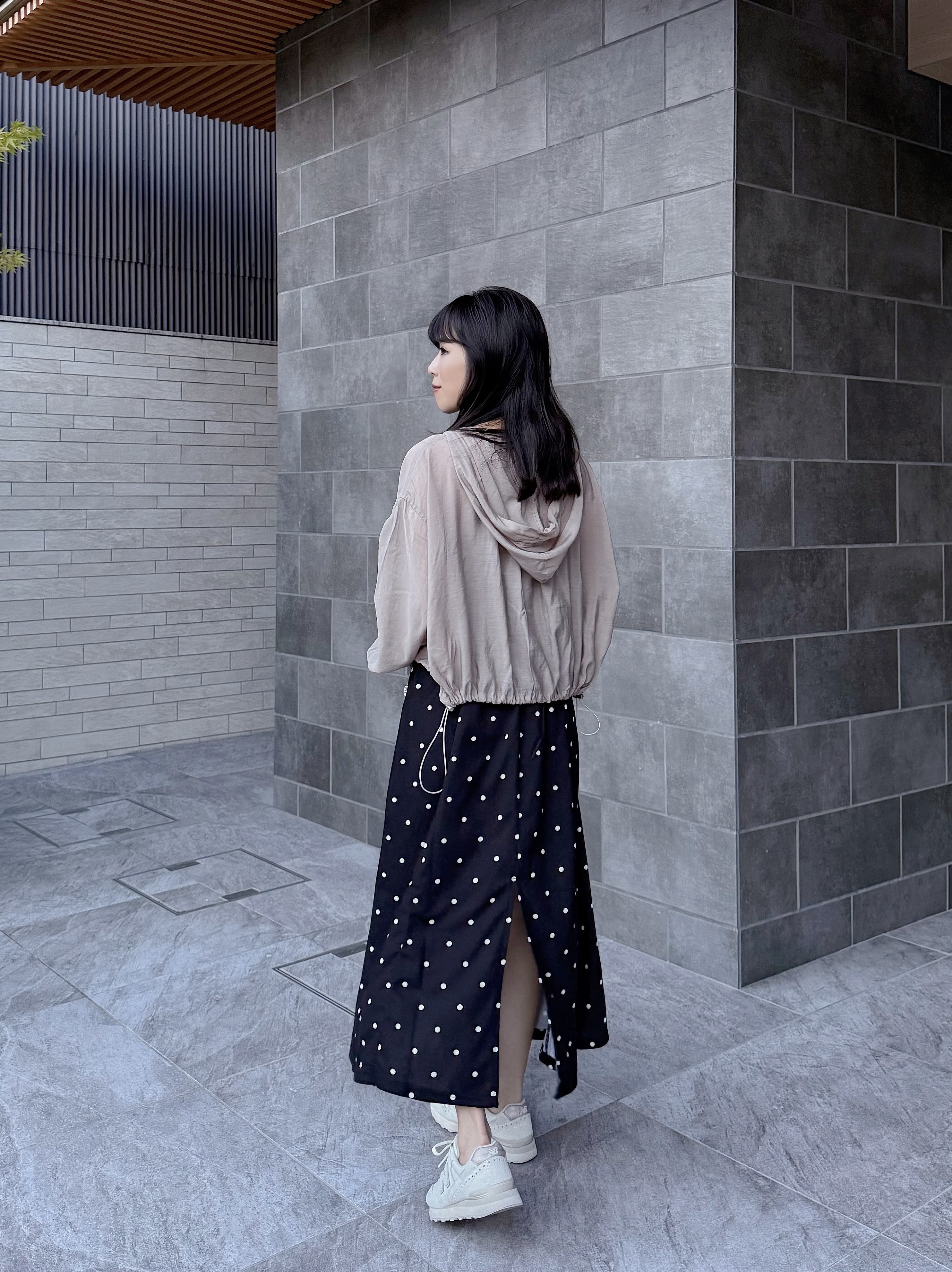 吊帶雪紡連身裙