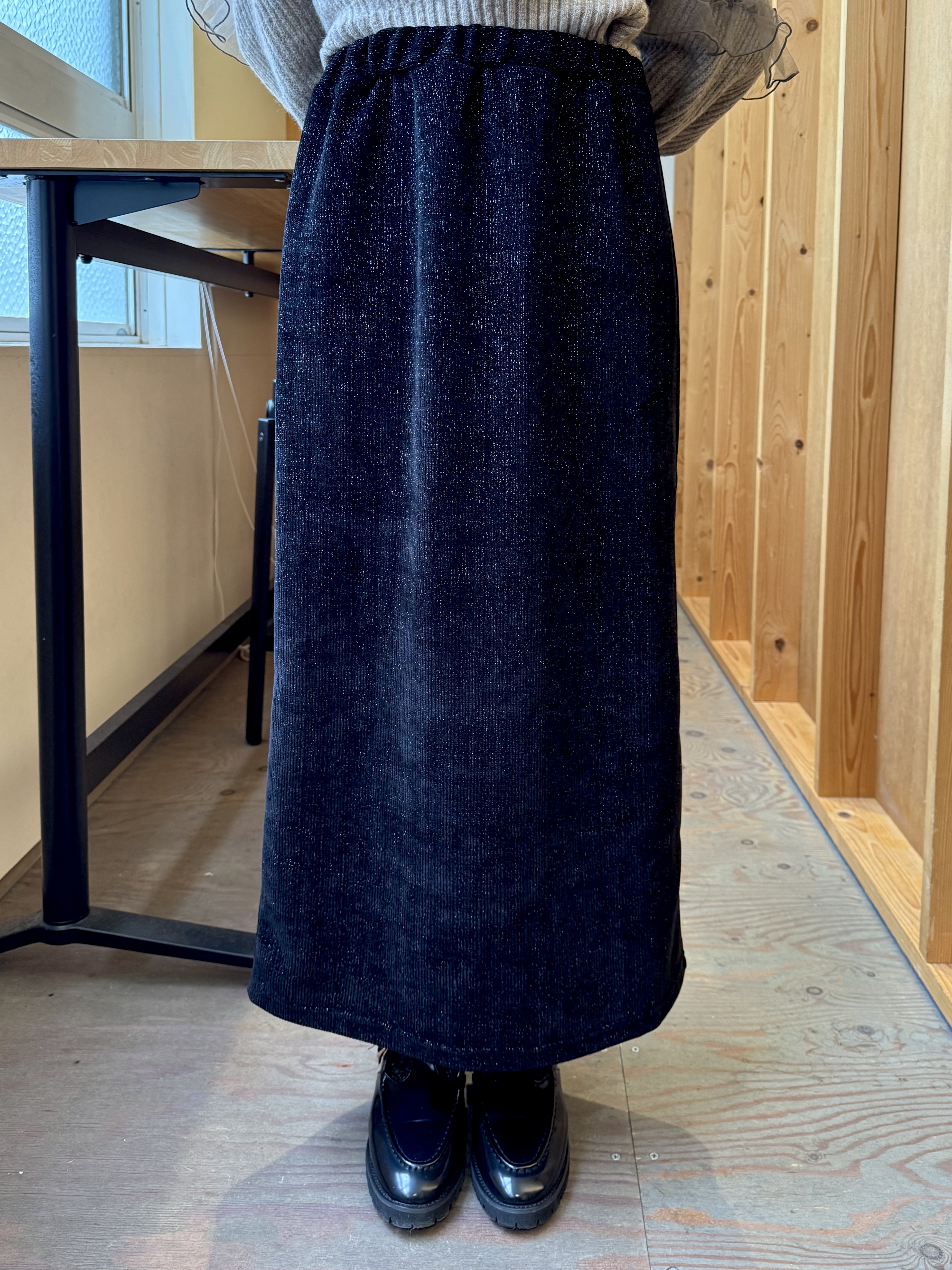 4色•閃閃直身半身裙