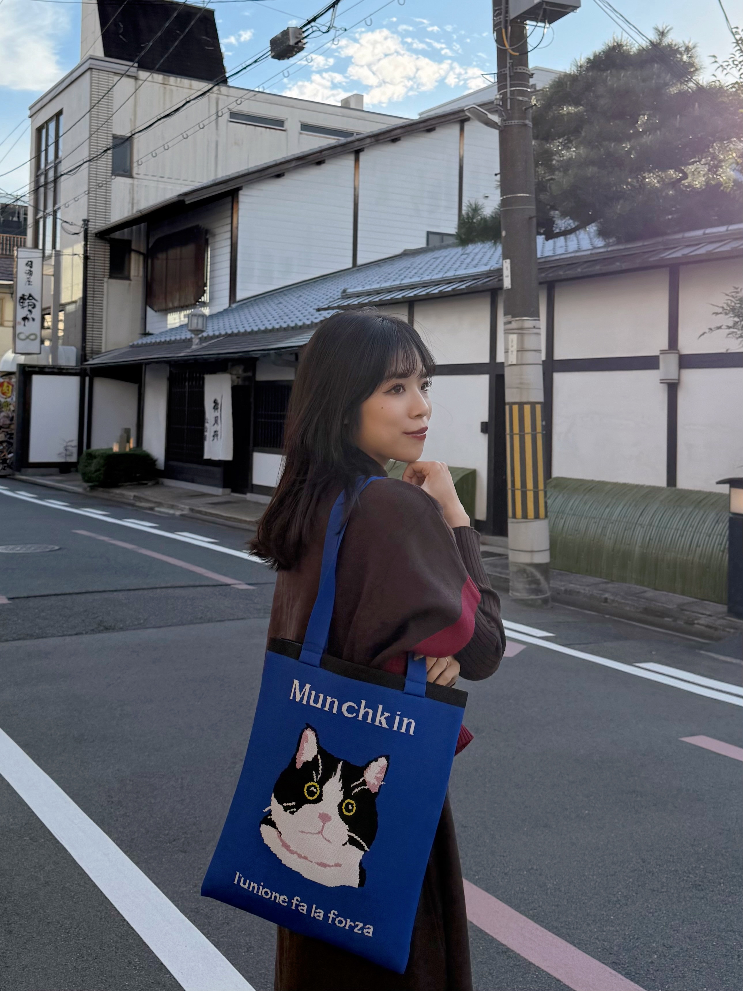 2種長度•10色•拼色斗蓬針織連身裙