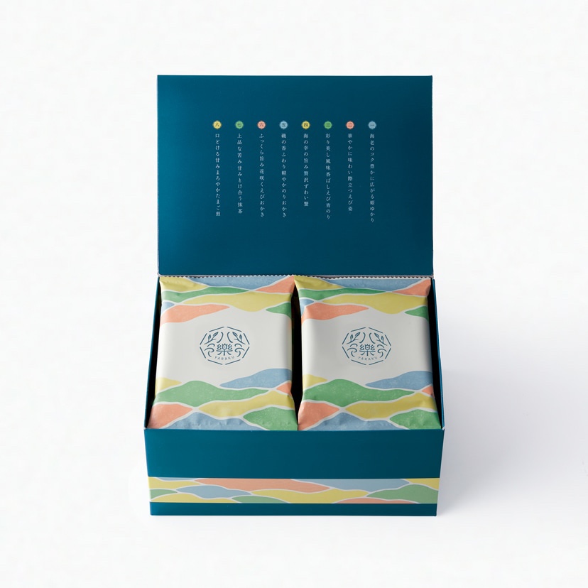 〈坂角総本舖〉八樂 6~24袋