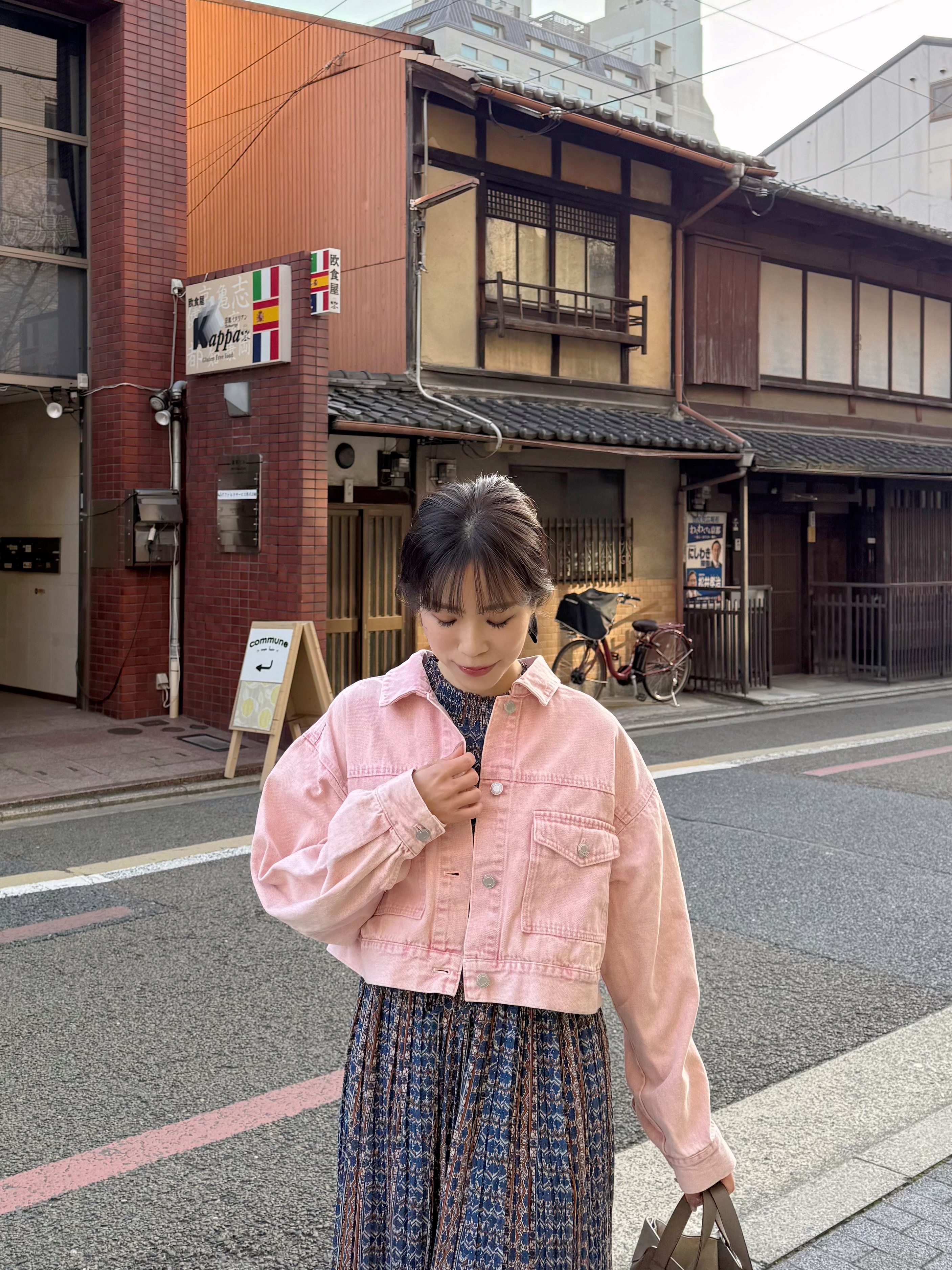 2色•淡色系小寬鬆牛仔外套