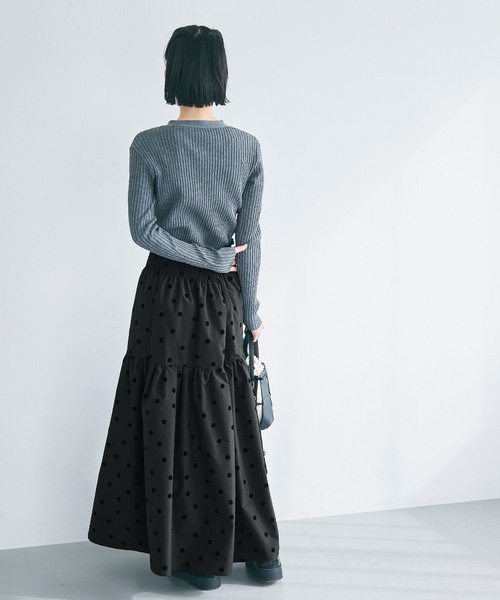 2種長度•波點A Line高腰半身裙