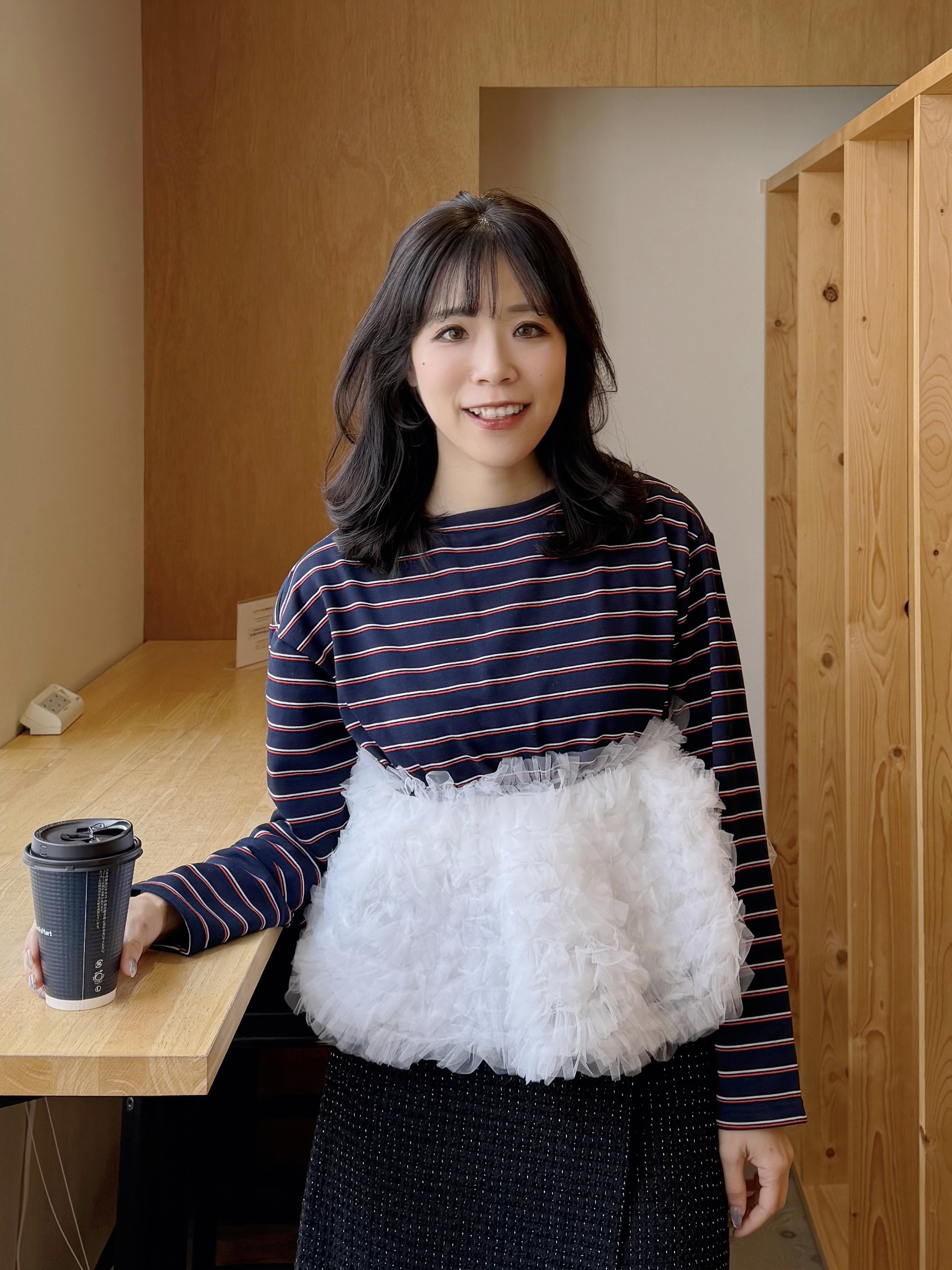 SpecialPrice•3色•紗紗間條上衣