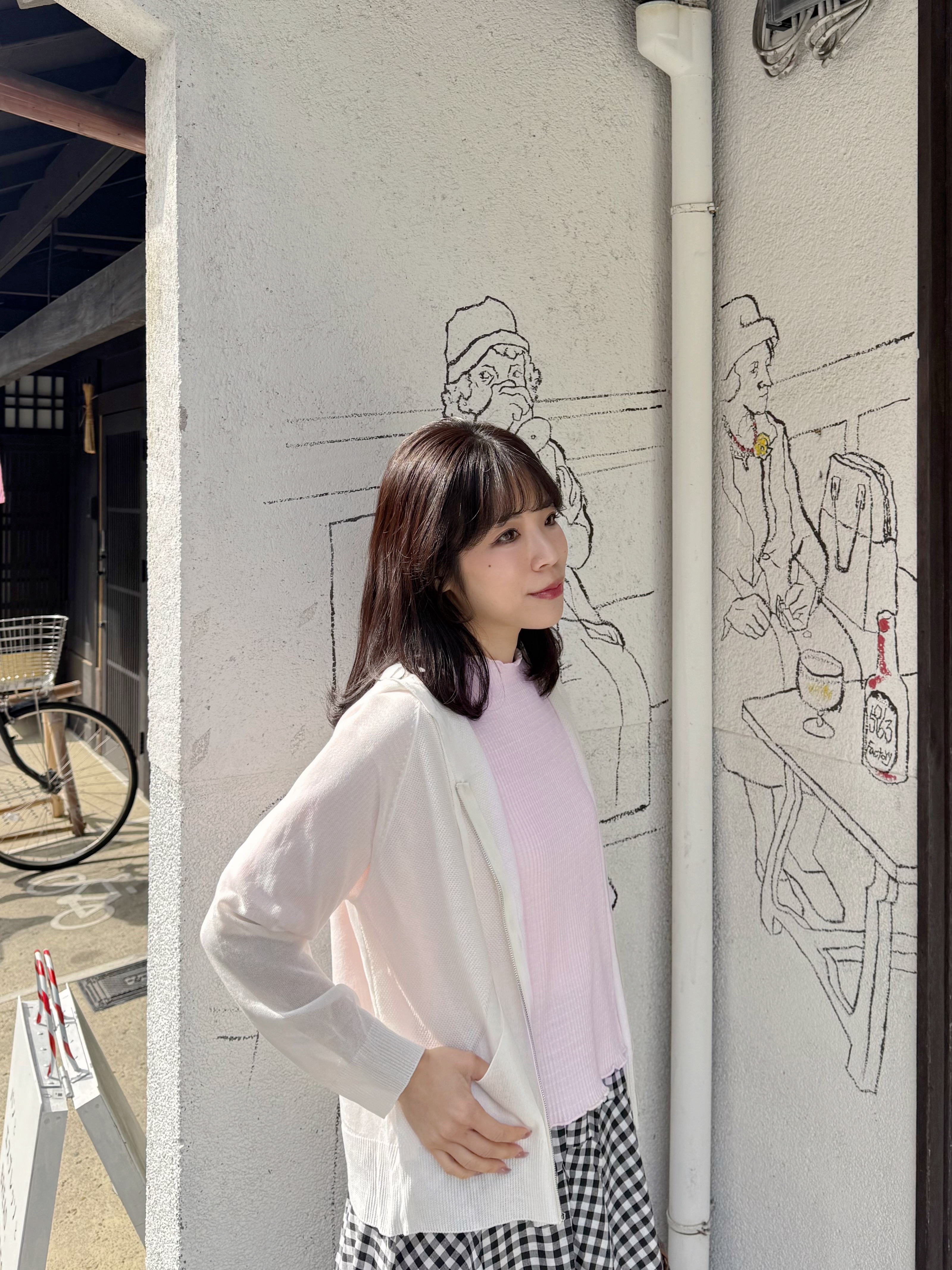 連帽薄款拉鍊針織外套