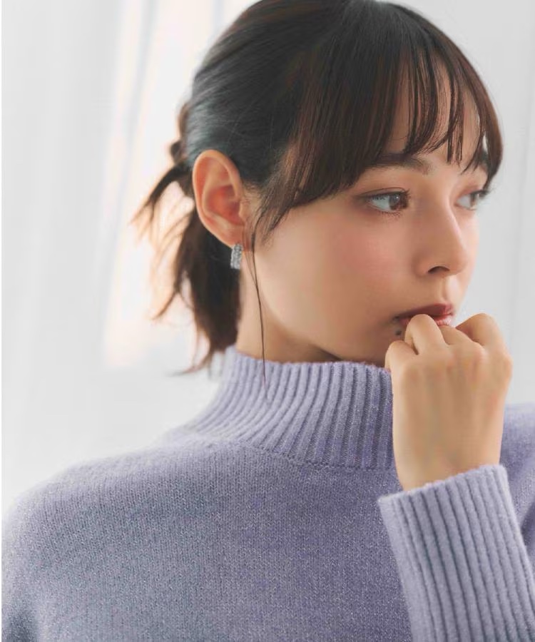 5色•閃閃企領柔軟冷衫上衣