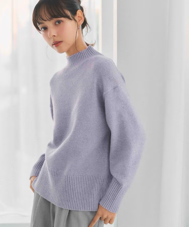 5色•閃閃企領柔軟冷衫上衣