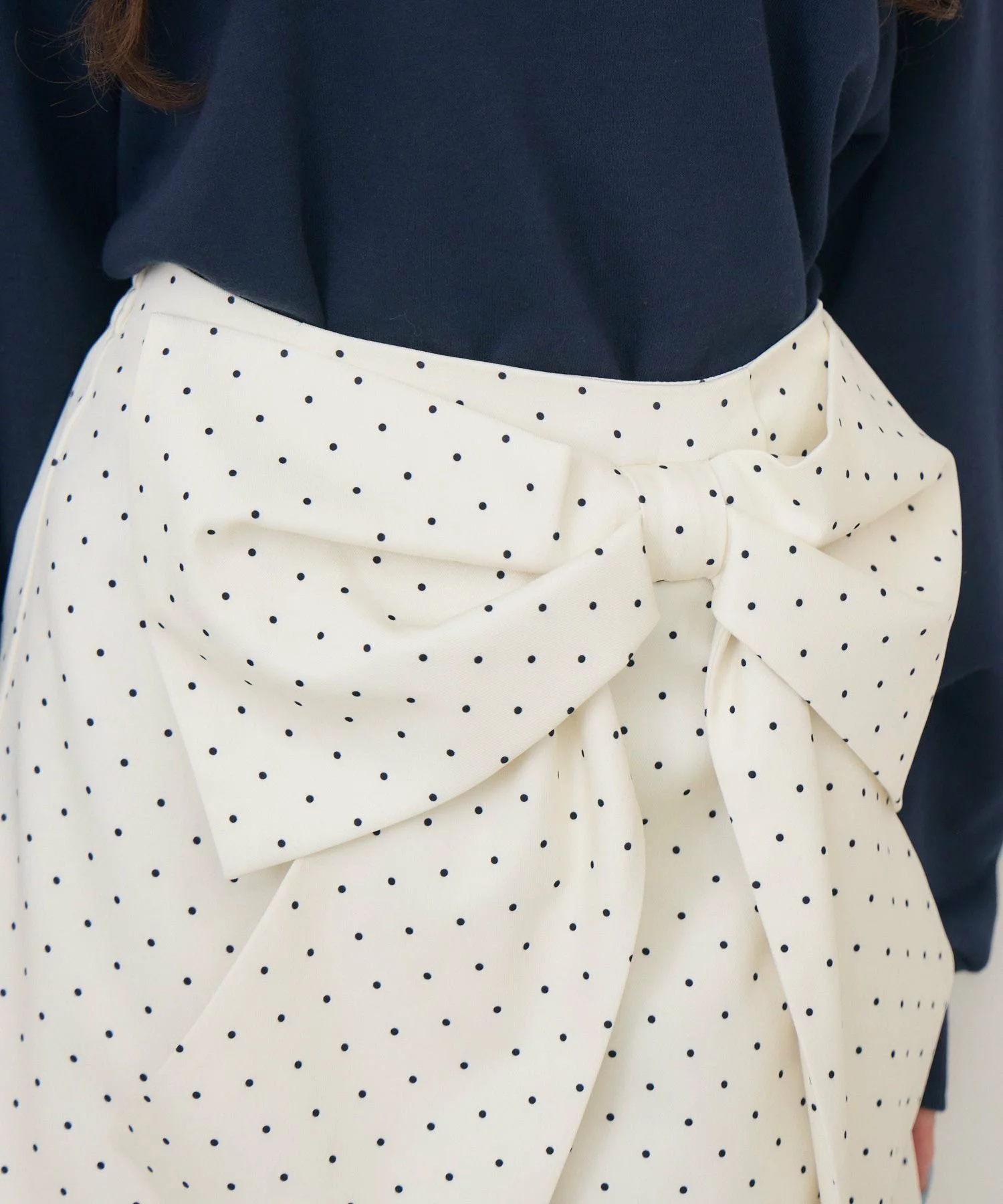 3色•蝴蝶結短裙