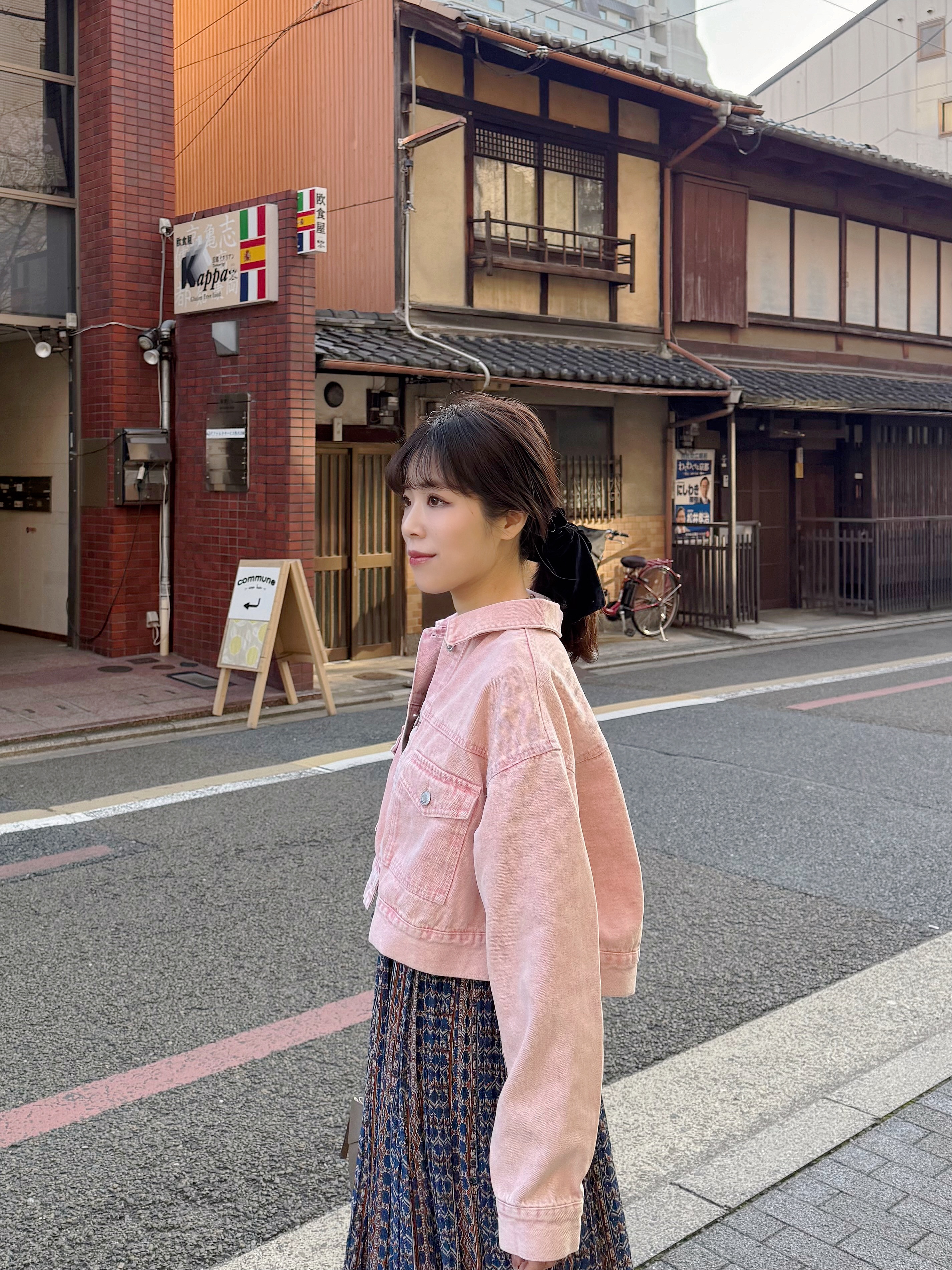 2色•淡色系小寬鬆牛仔外套