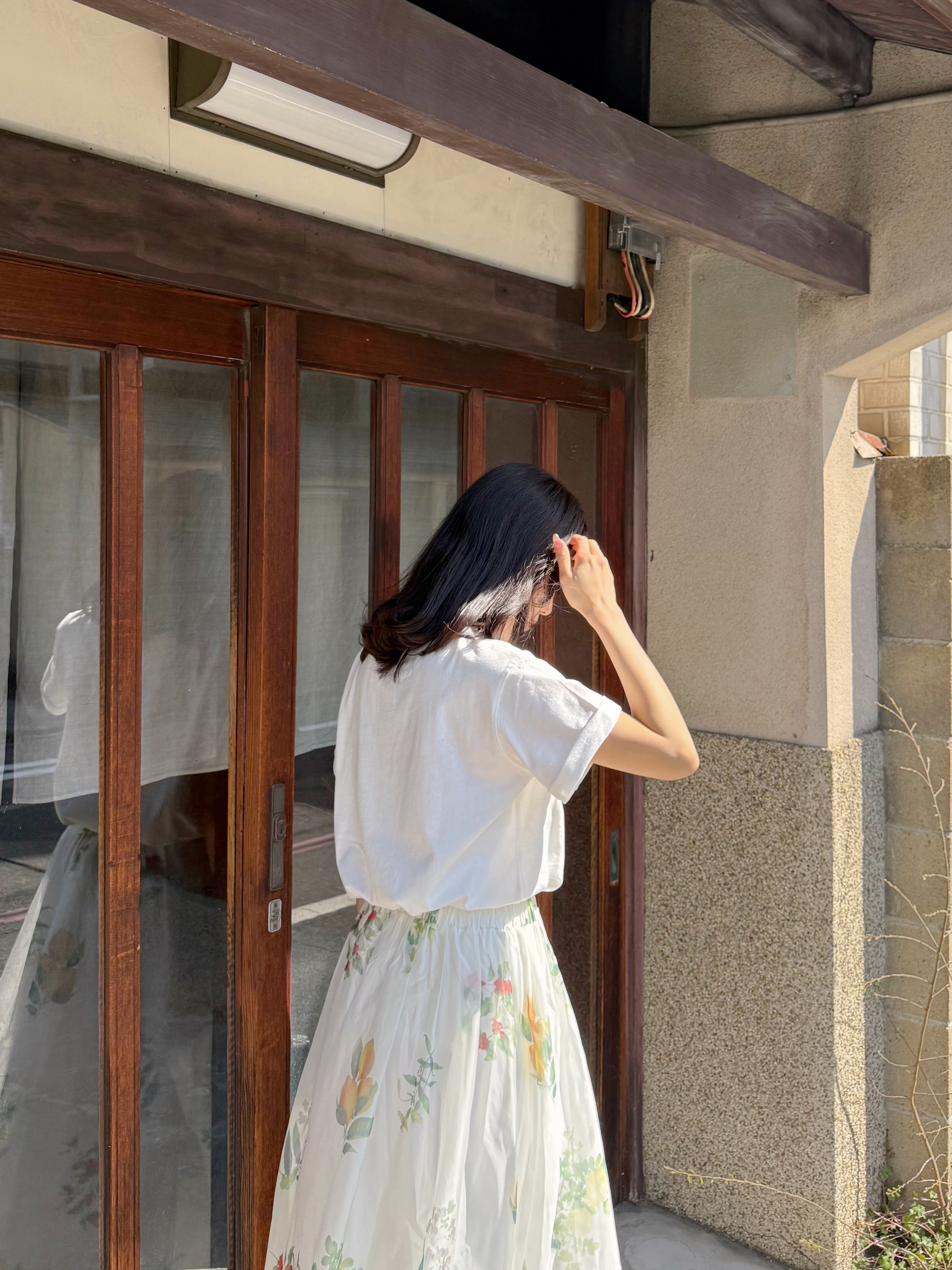 風景油畫短袖Tee