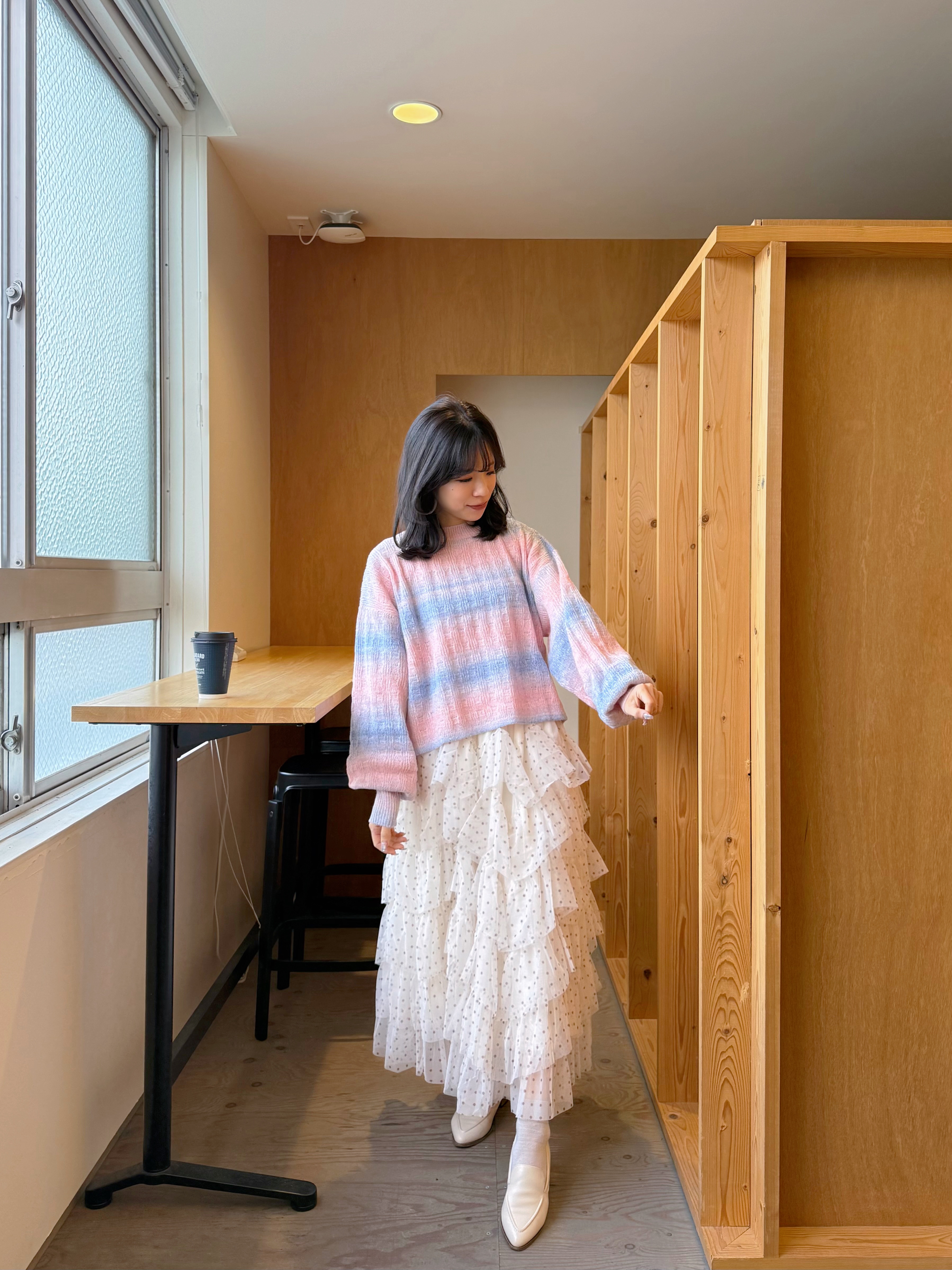 SpecialPrice•3色•拼色間條冷衫