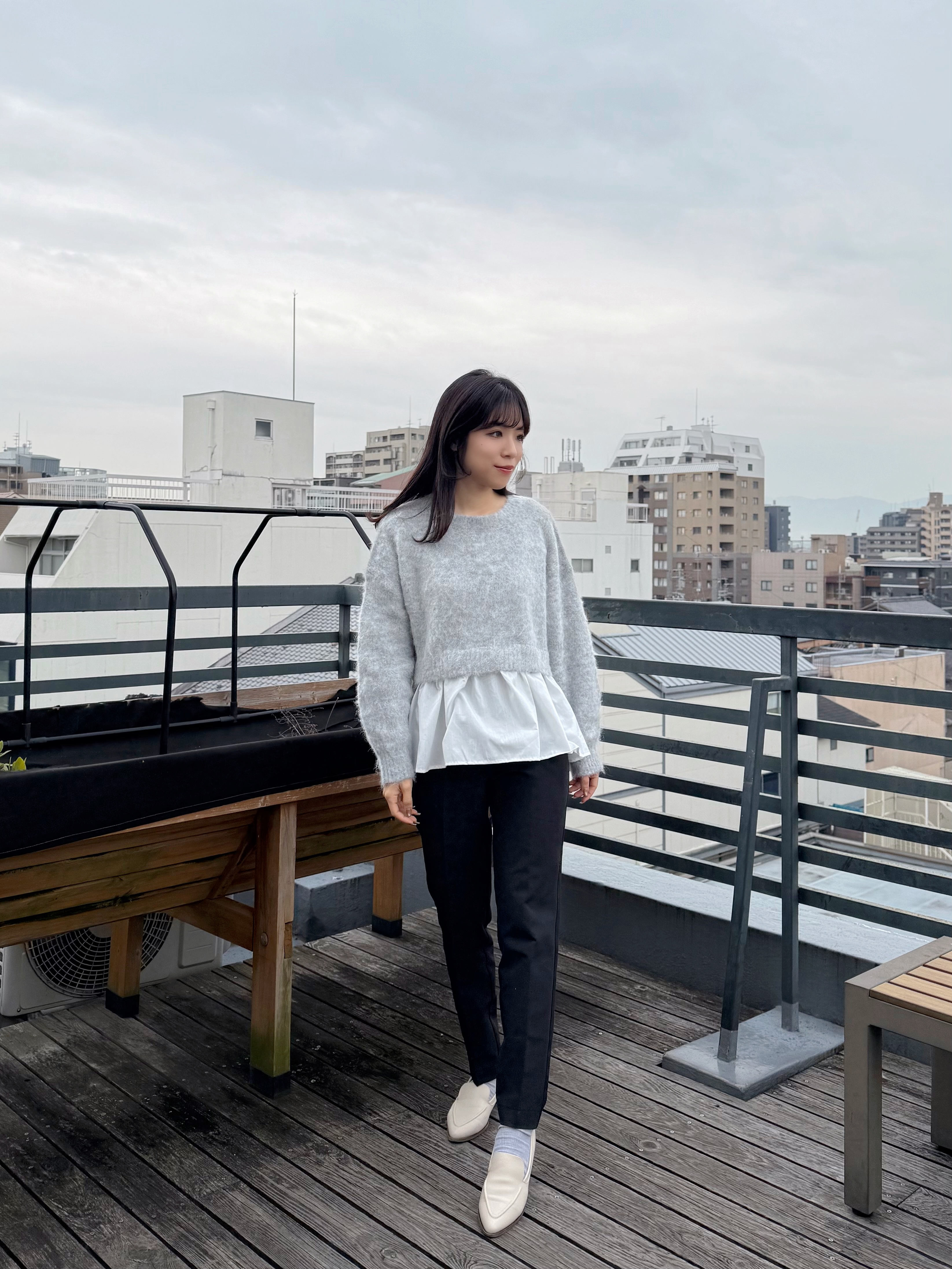 5色•修腳美腿裏毛長褲