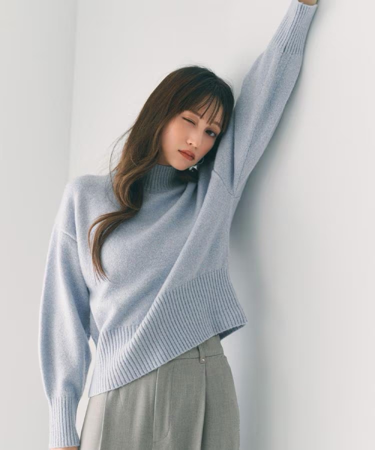 5色•閃閃企領柔軟冷衫上衣