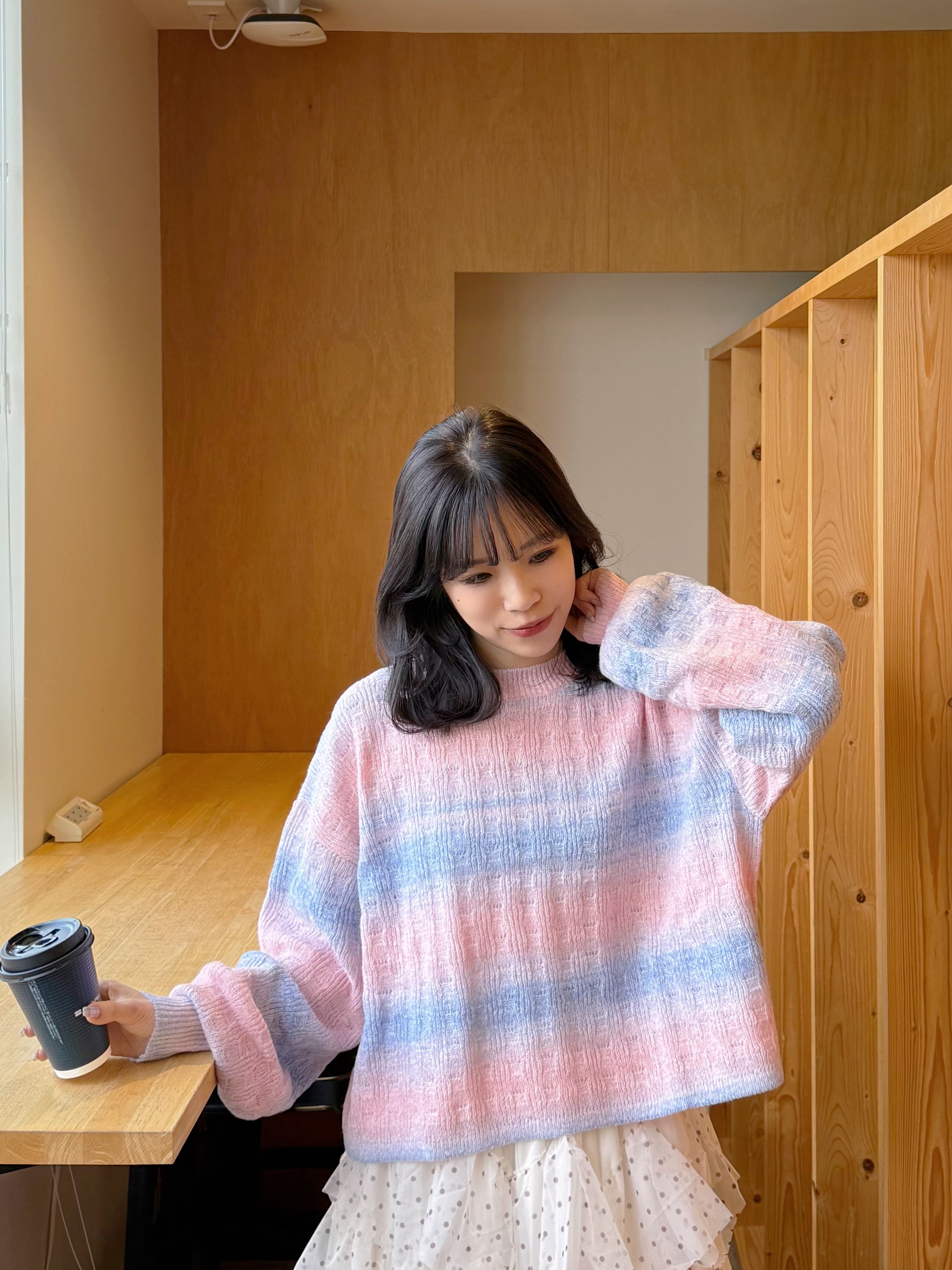 SpecialPrice•3色•拼色間條冷衫