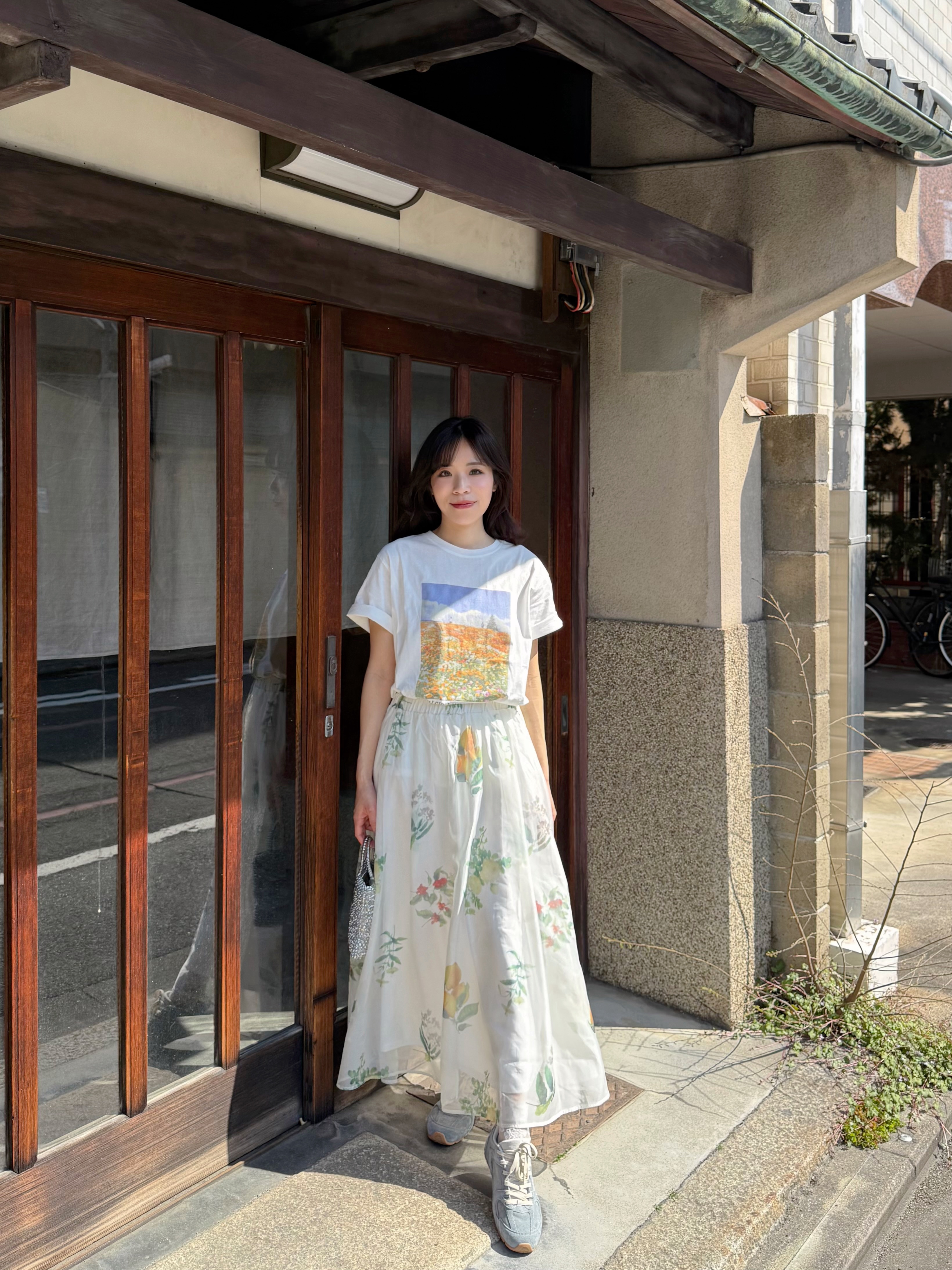 風景油畫短袖Tee