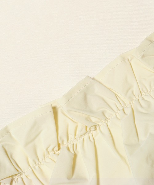 2色•拼接壓摺傘擺拉鍊外套