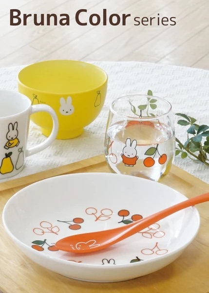 Miffy日本製陶瓷碟 - 車厘