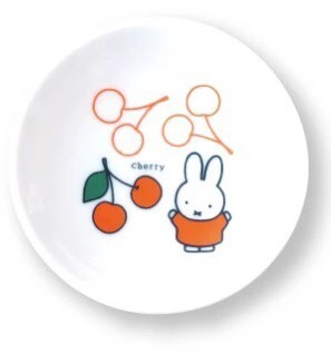 Miffy日本製陶瓷碟 - 車厘