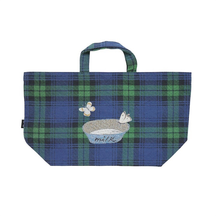 松美Miyuki貓貓刺繡餃子袋