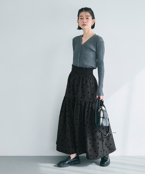 2種長度•波點A Line高腰半身裙