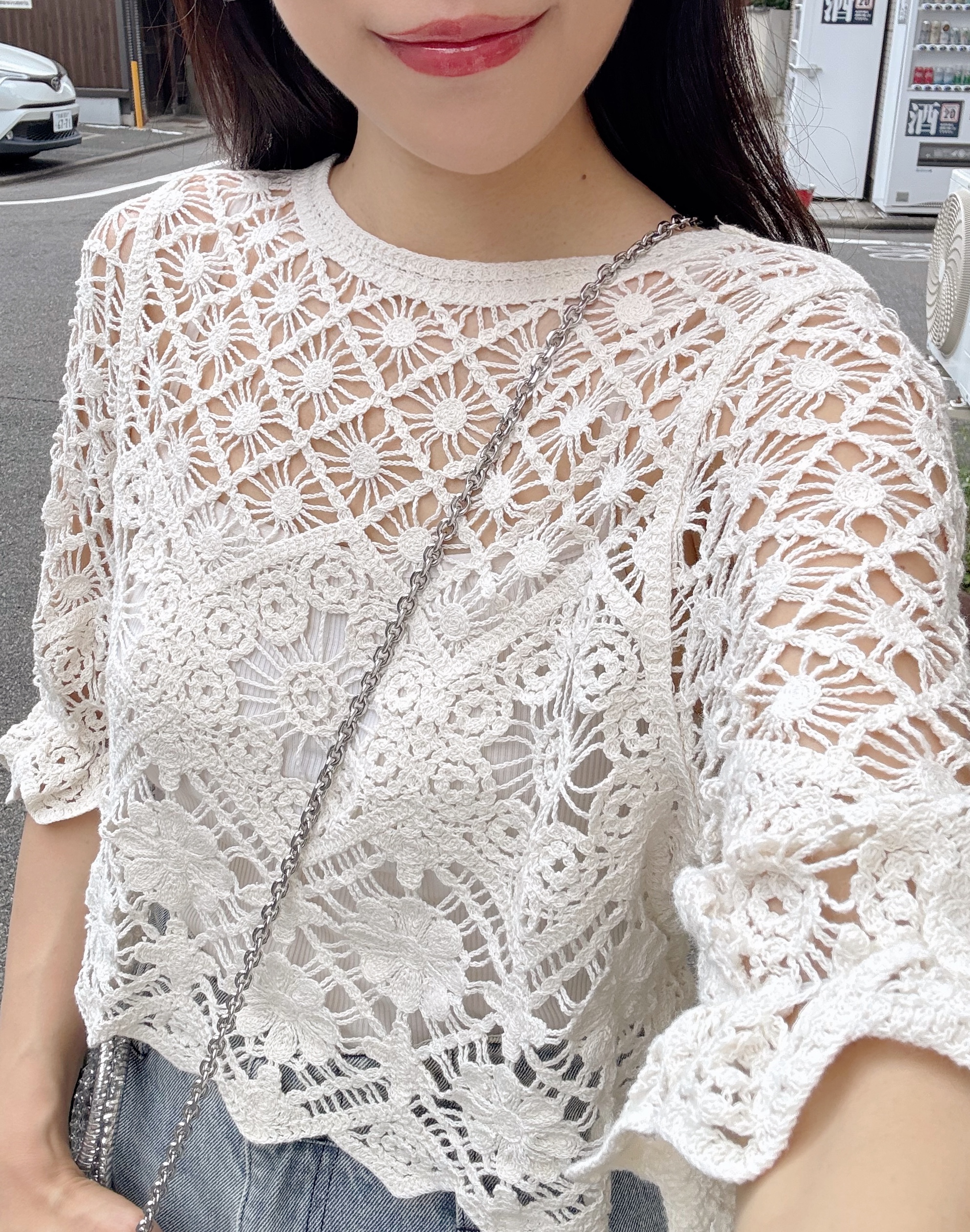 2Way前後鏤空外套上衣