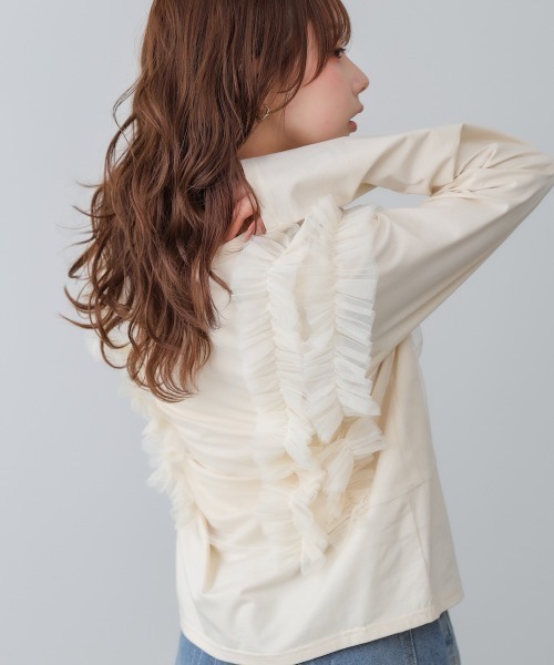 SpecialPrice•3色•2Way前後紗紗上衣