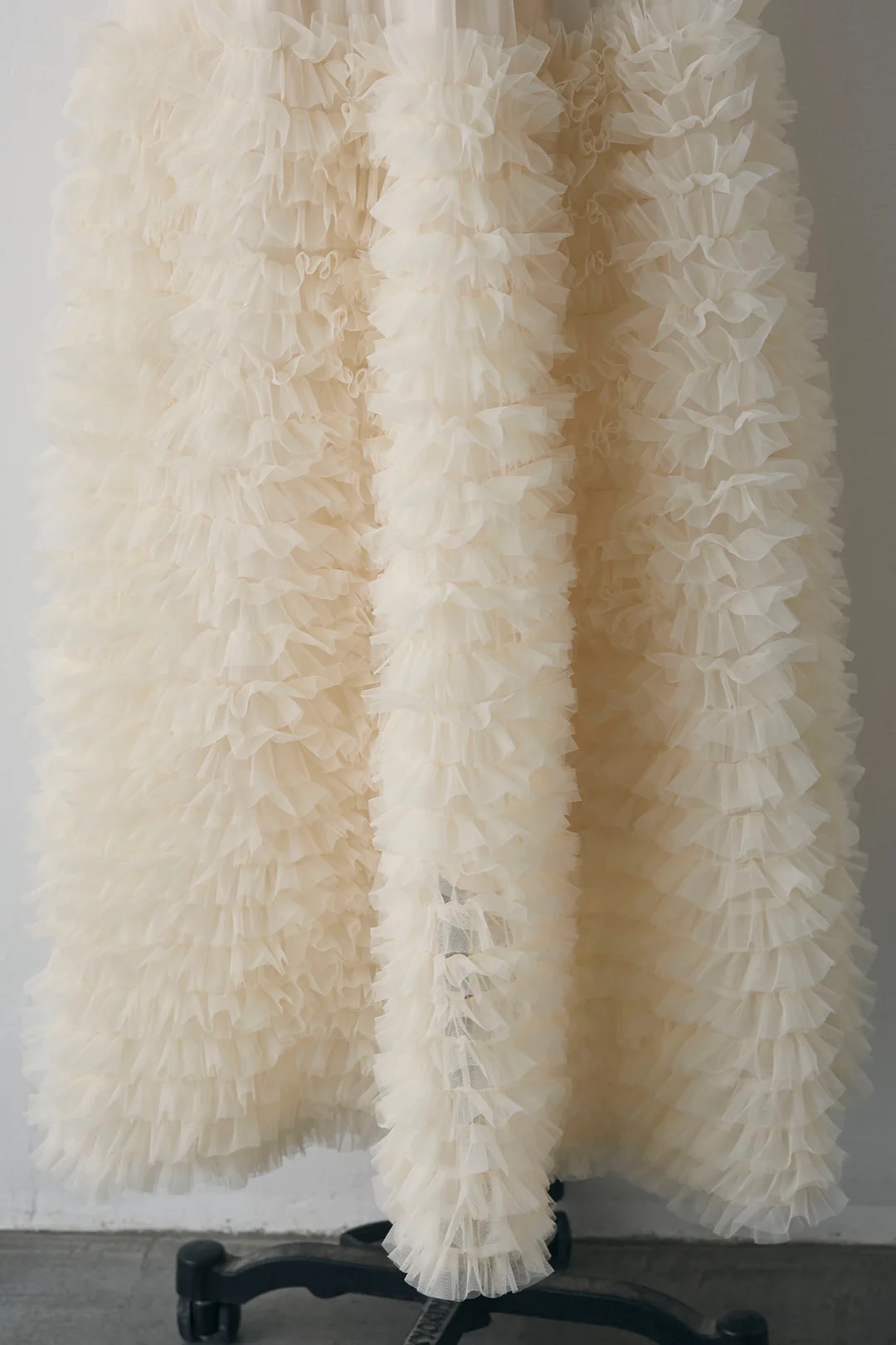 3色•層次紗紗長款半身裙