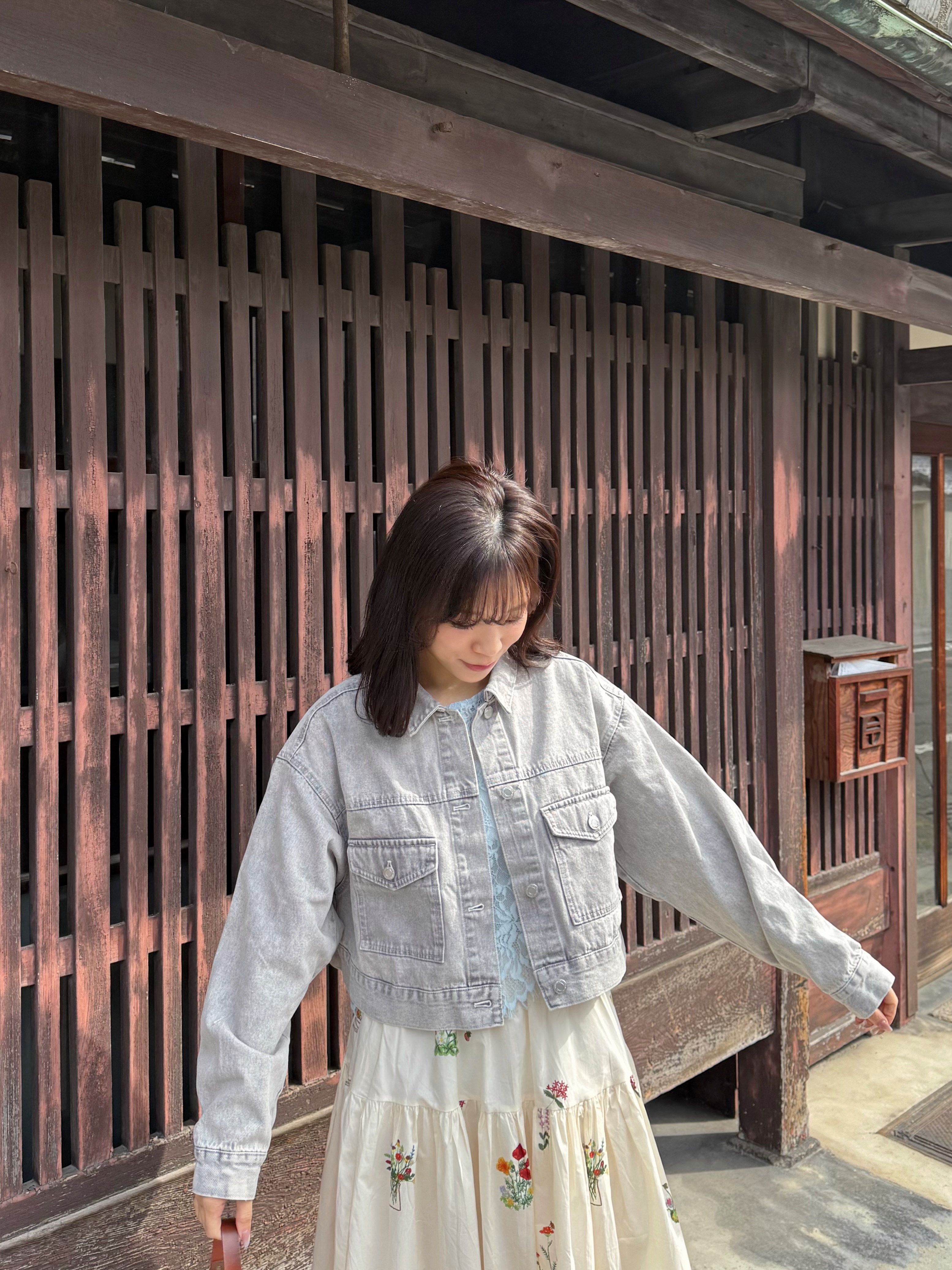 2色•淡色系小寬鬆牛仔外套