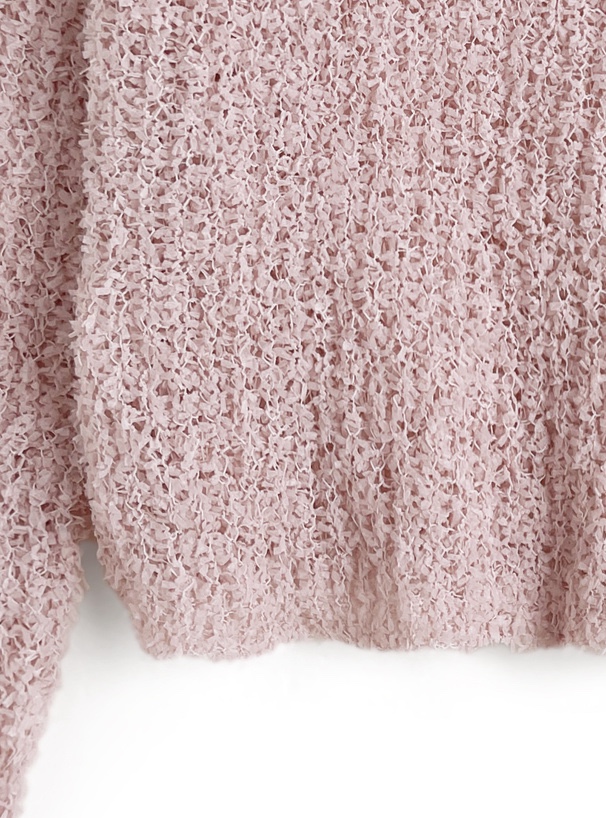 4色•寬領薄款糖果色上衣