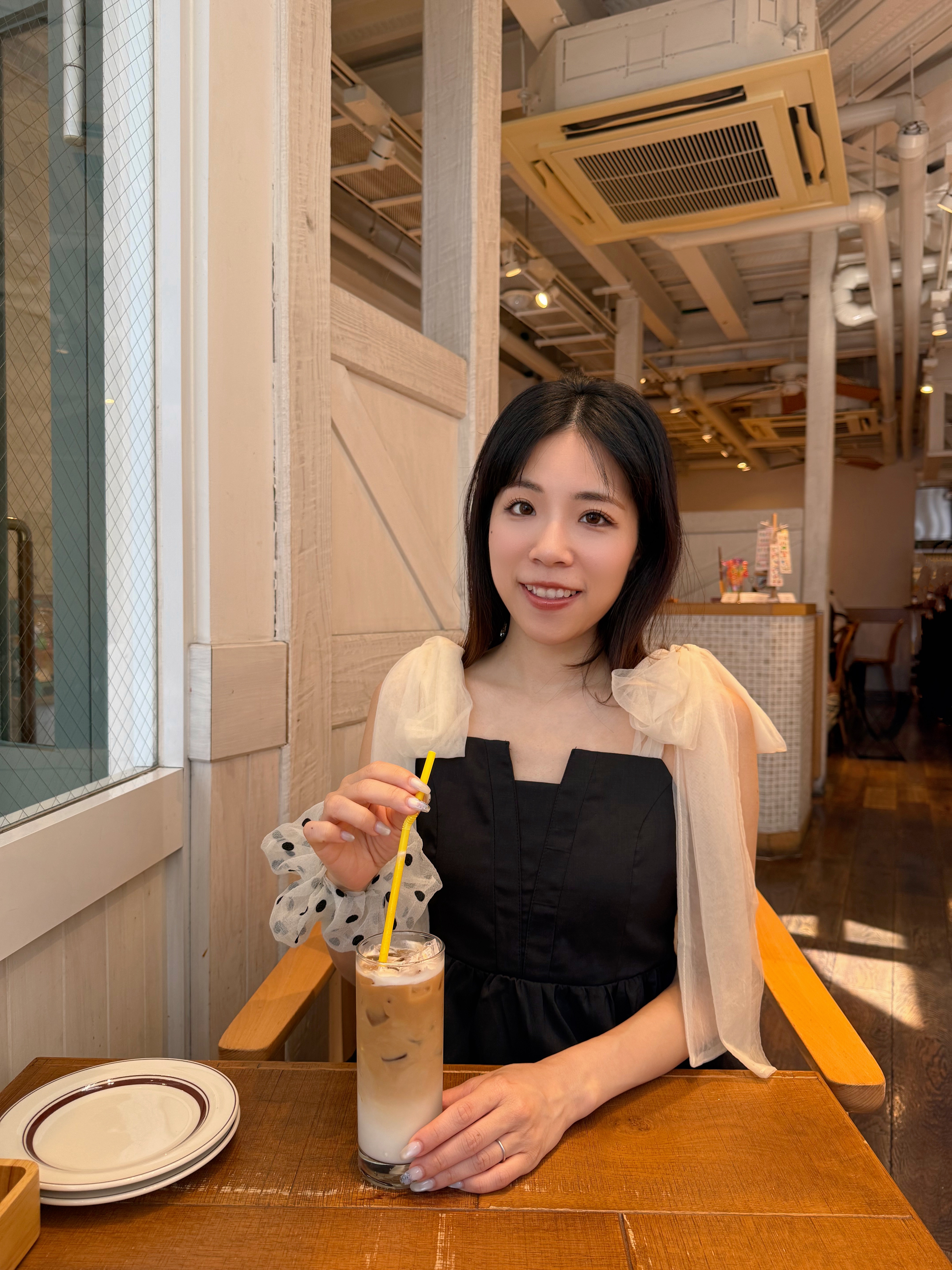 紗蝴蝶結肩帶背心